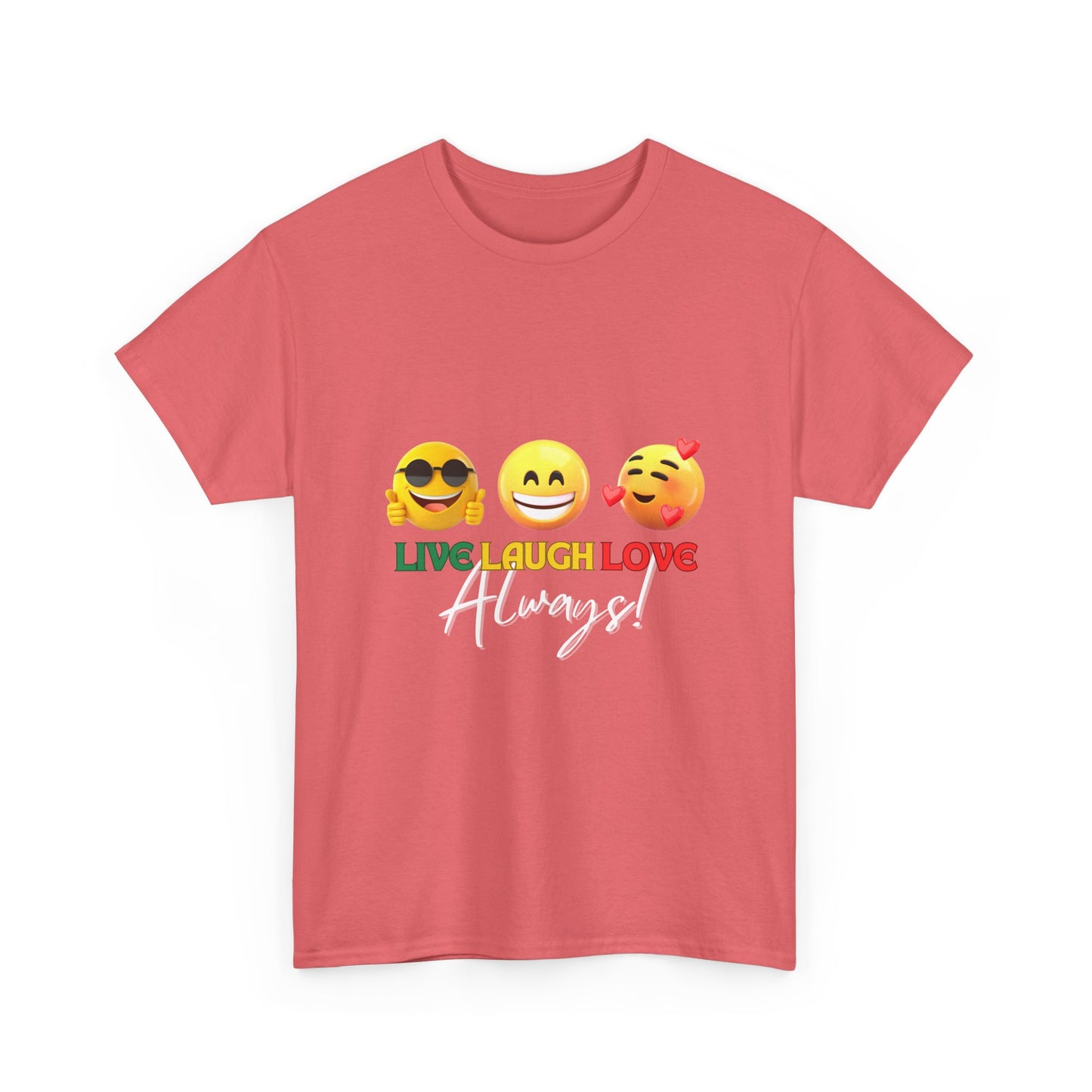 Live Laugh Love Unisex Heavy Cotton Tee