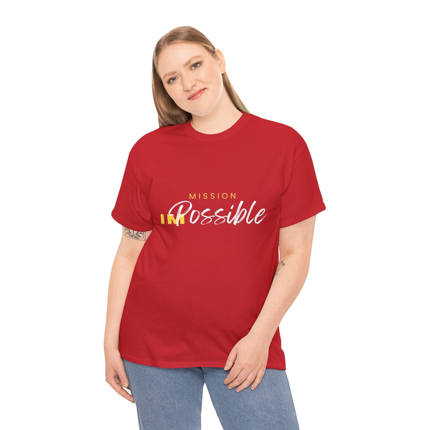 Mission IMPossible Unisex Heavy Cotton Tee