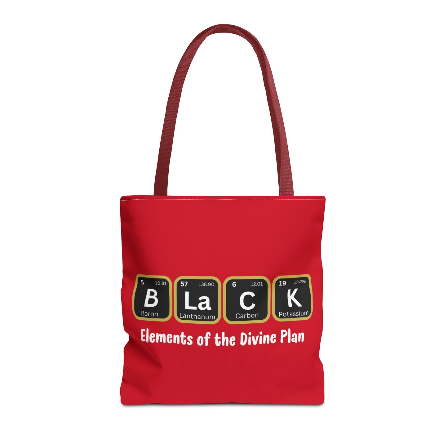 BLACK Elements Tote Bag (AOP)