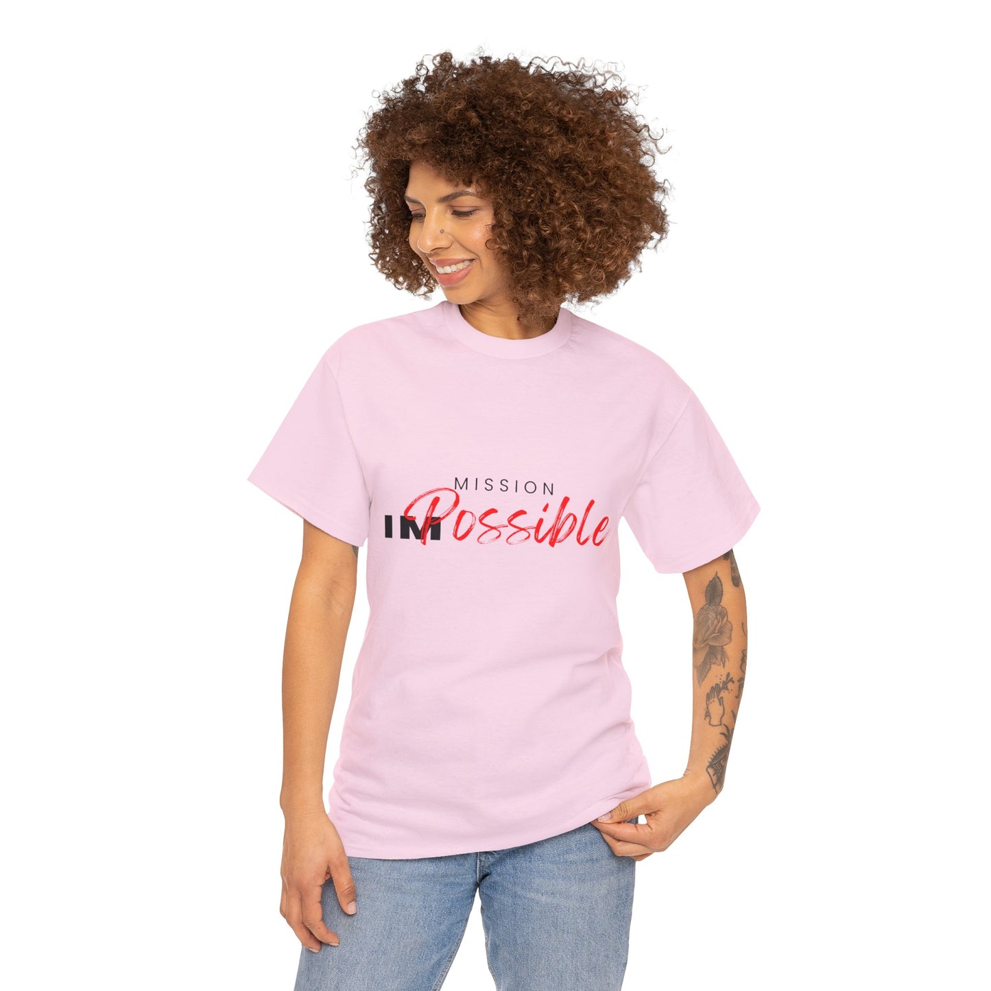 Mission IMPossible Unisex Heavy Cotton Tee