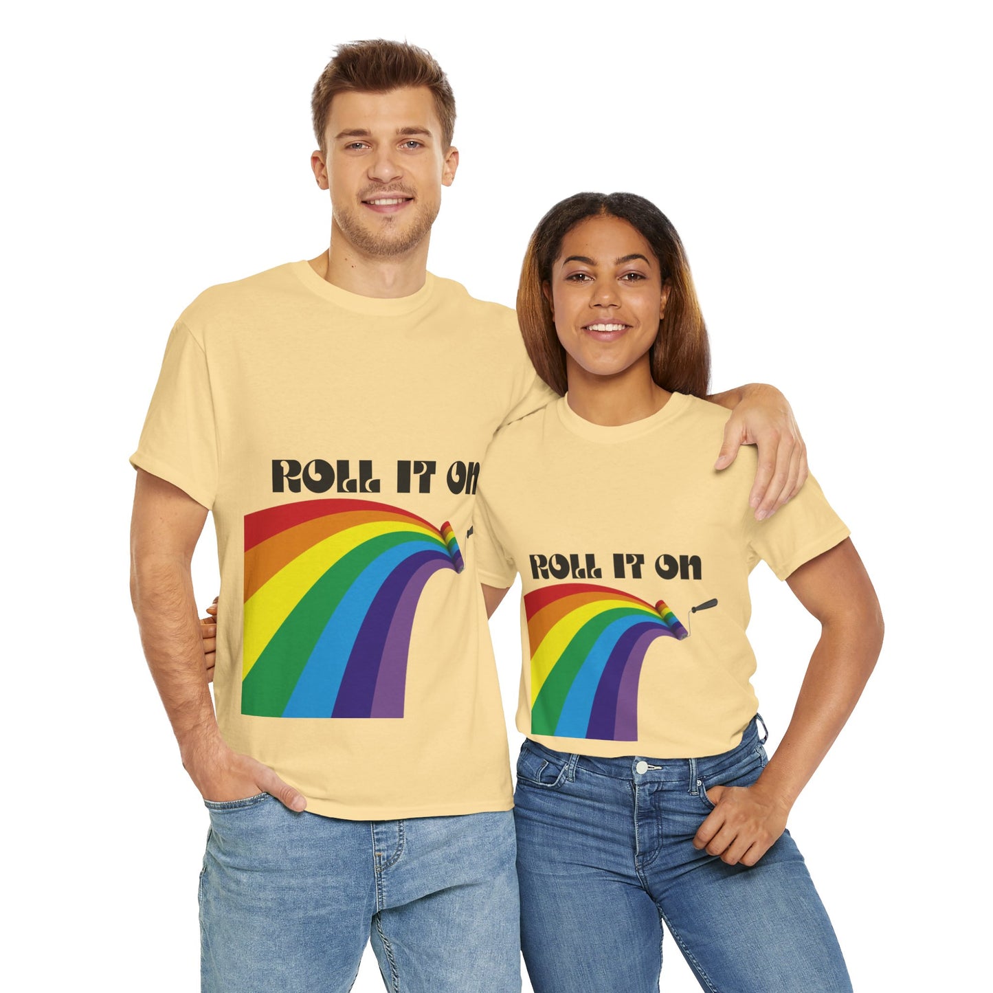 Roll It On Unisex Heavy Cotton Tee