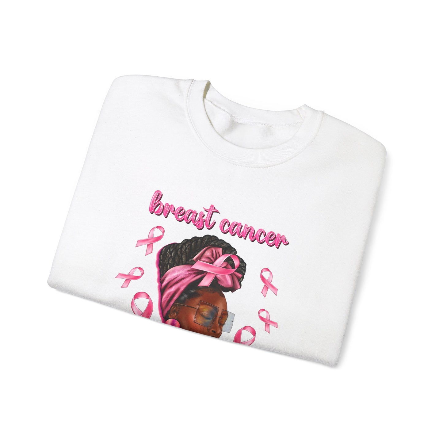 Breast Cancer Warrior Unisex Heavy Blend™ Crewneck Sweatshirt