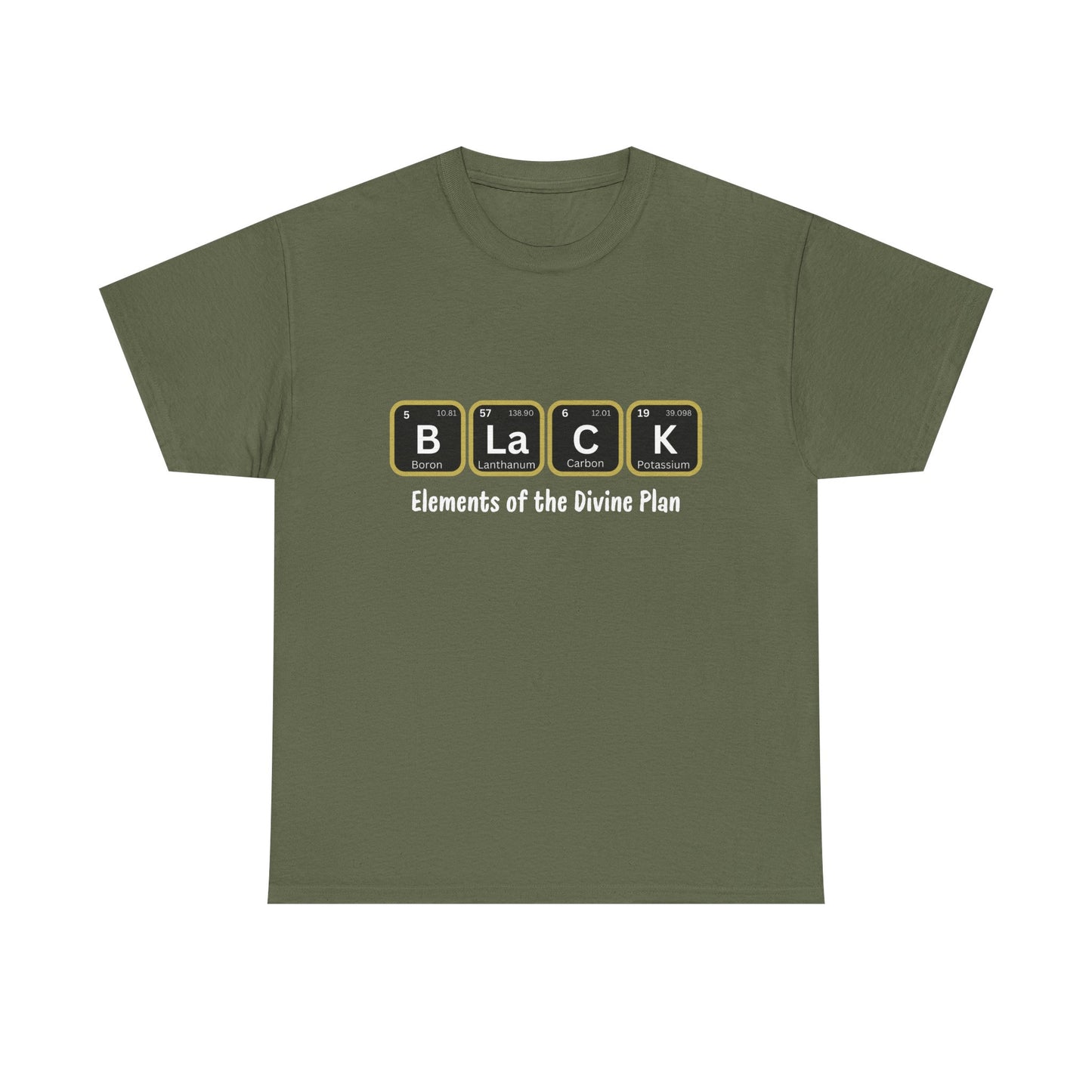 BLACK Element Unisex Heavy Cotton Tee