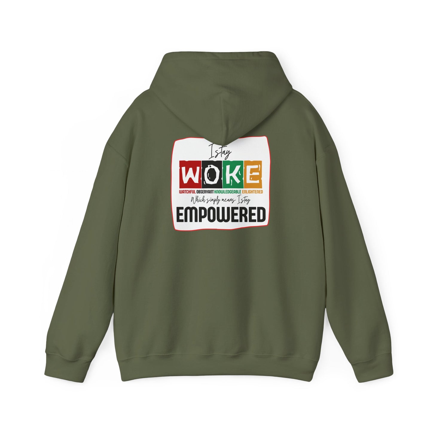 Stay Woke Unisex Heavy Blend™ Hooded Sweatshirt