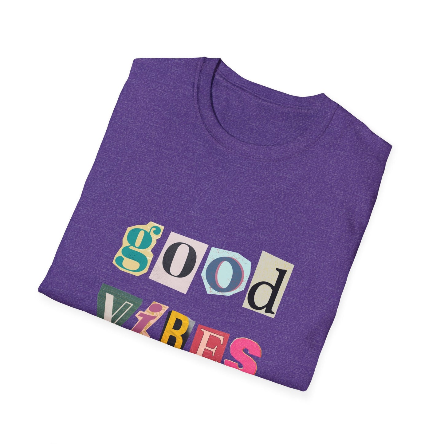 Good Vibes Always Unisex Softstyle T-Shirt | Positive Message Tee