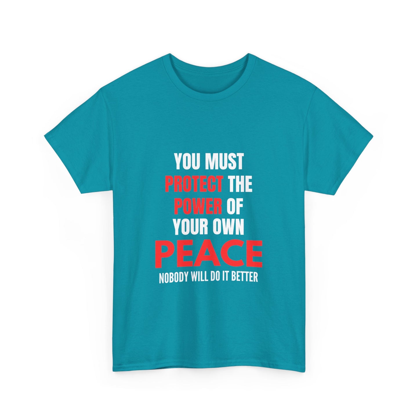 Protect Your Peace Unisex Heavy Cotton Tee