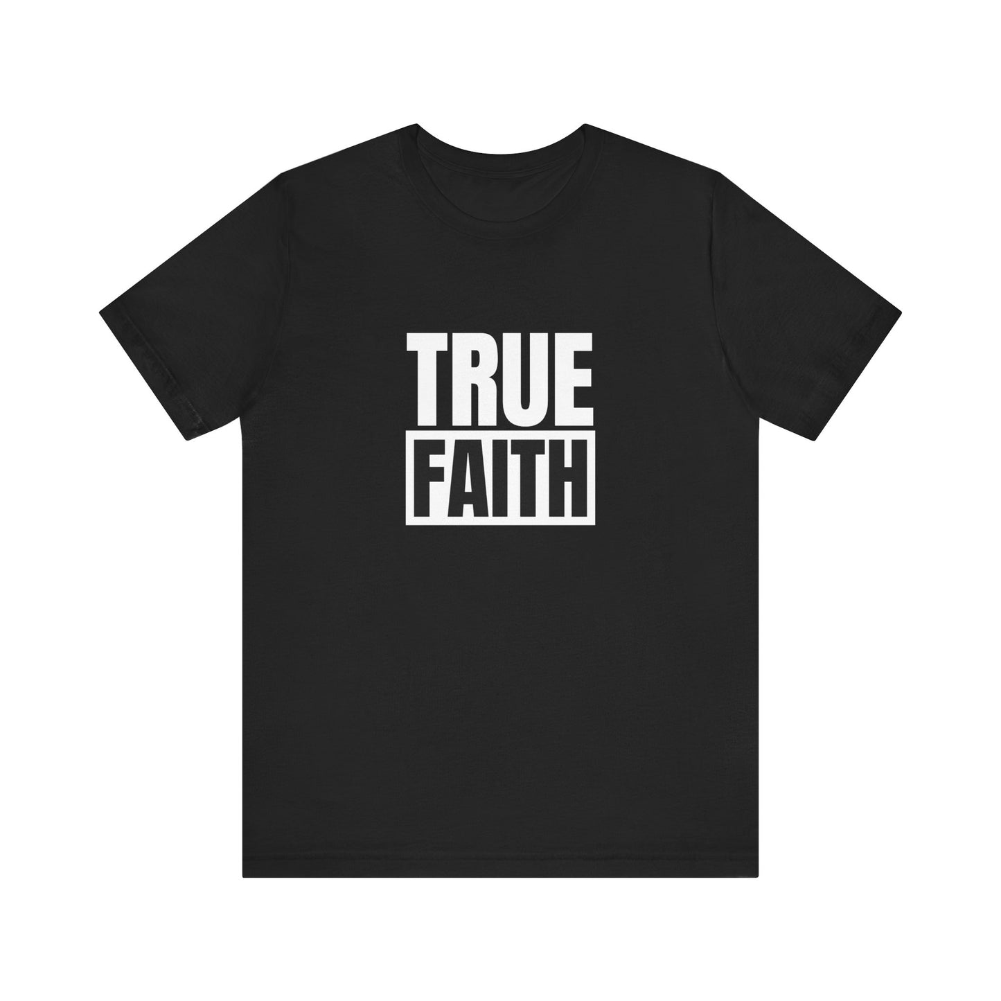 Faith Unisex Jersey Short Sleeve Tee - Inspirational T-Shirt for Everyday Wear