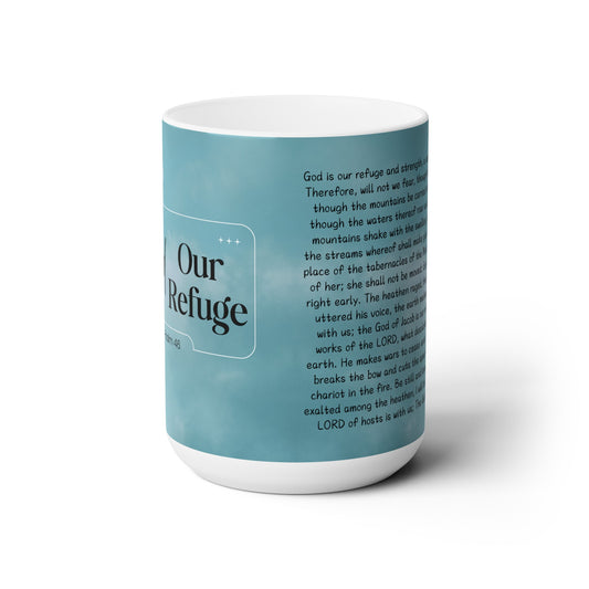 Bible Series - Psalm 46 Ceramic Mug 15oz