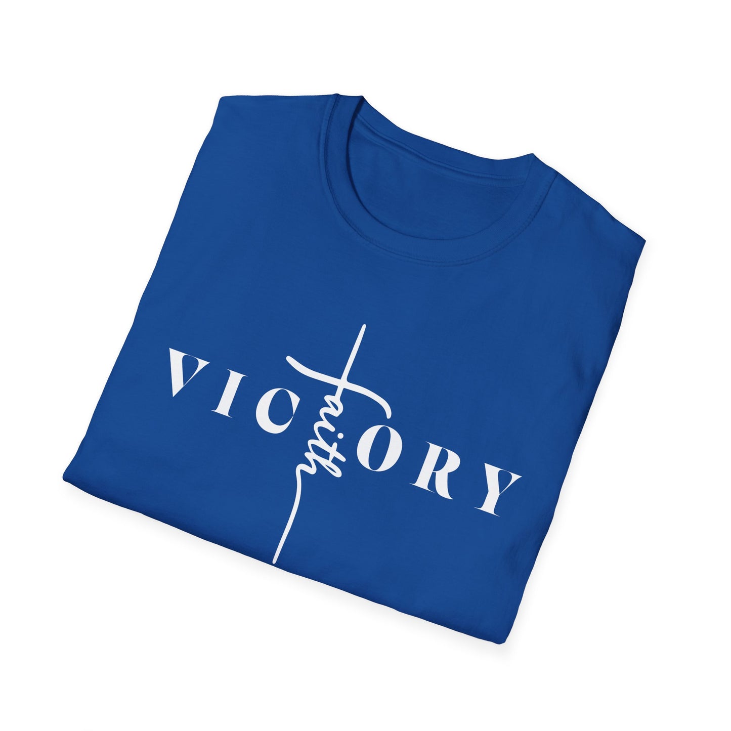 Faith & Victory Unisex Softstyle T-Shirt - Spiritual Inspirational Tee
