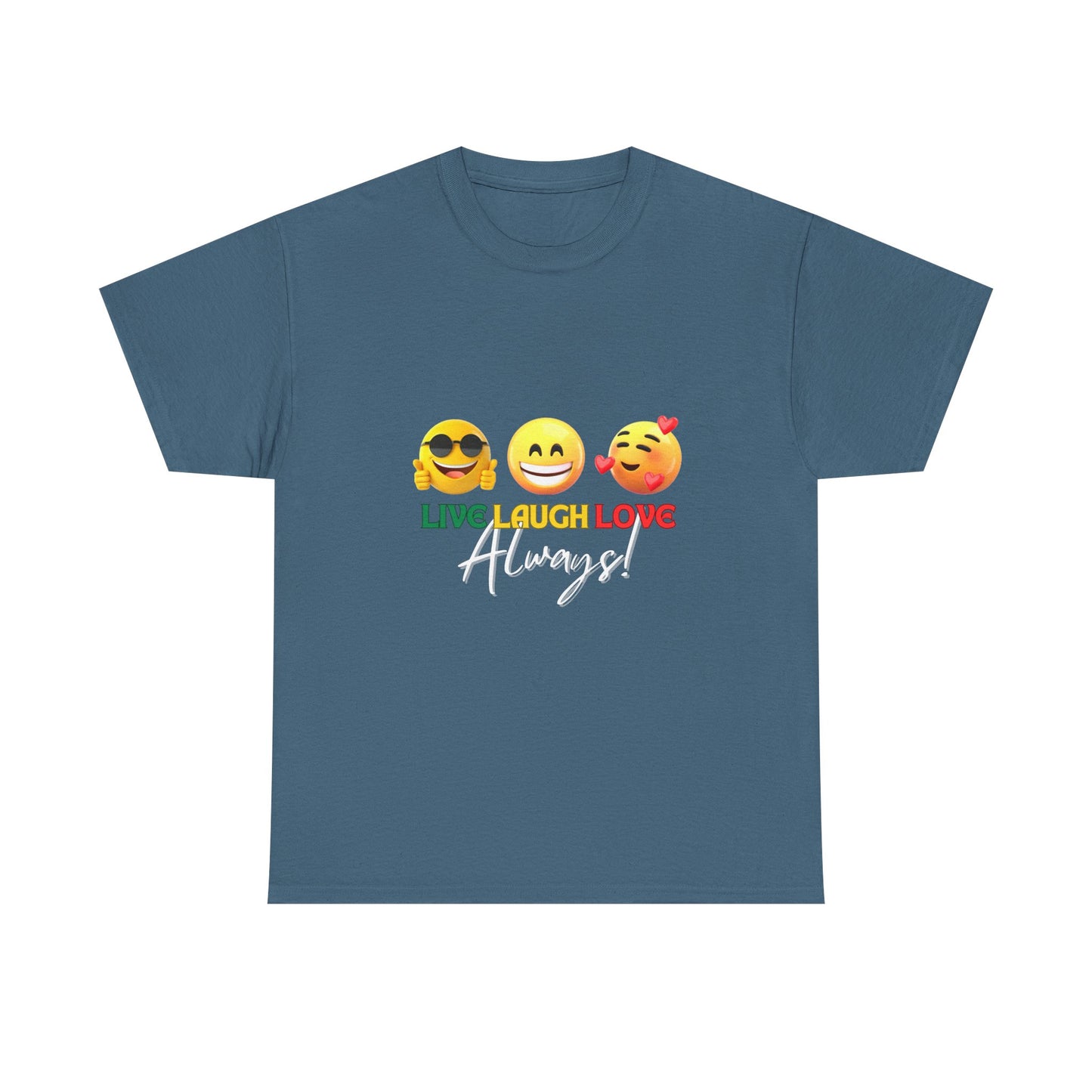 Live Laugh Love Unisex Heavy Cotton Tee