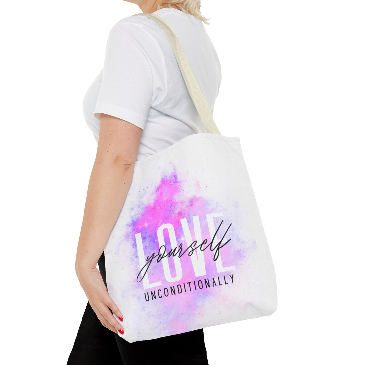 Love Unconditionally Tote Bag (AOP)