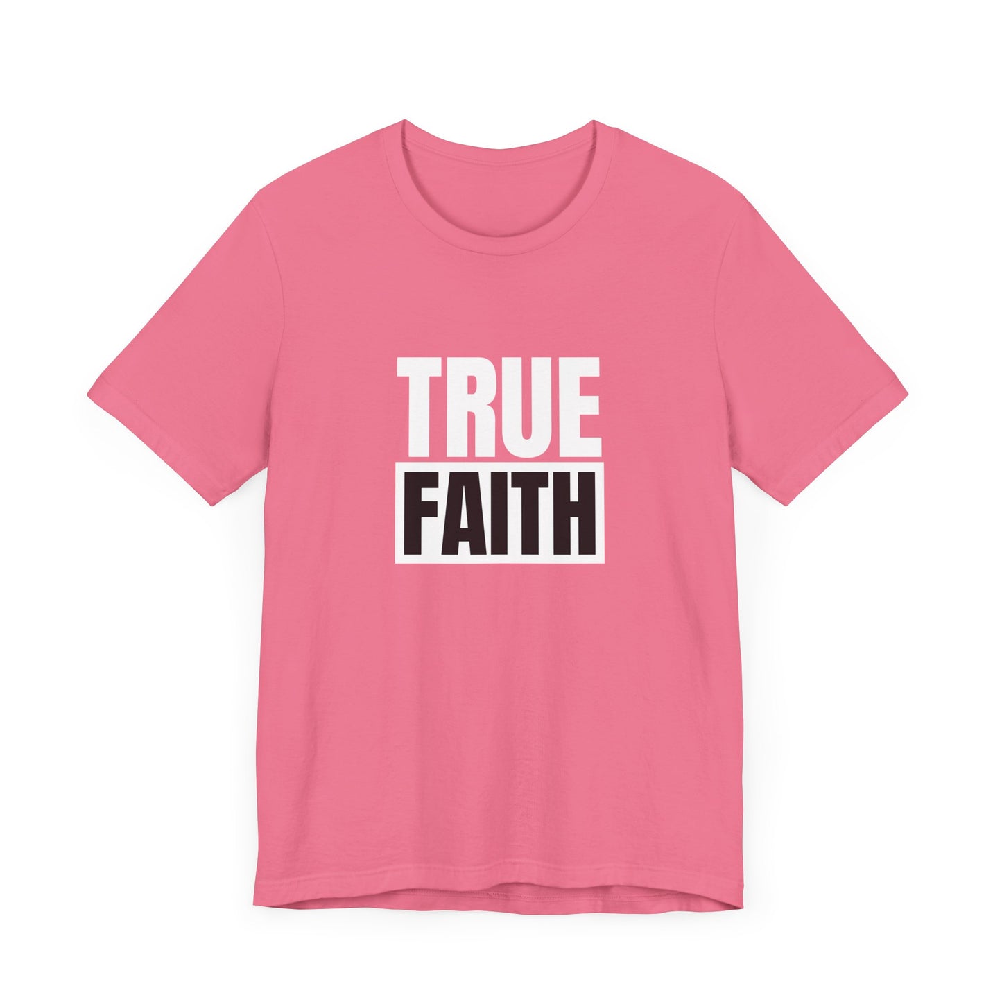 Faith Unisex Jersey Short Sleeve Tee - Inspirational T-Shirt for Everyday Wear