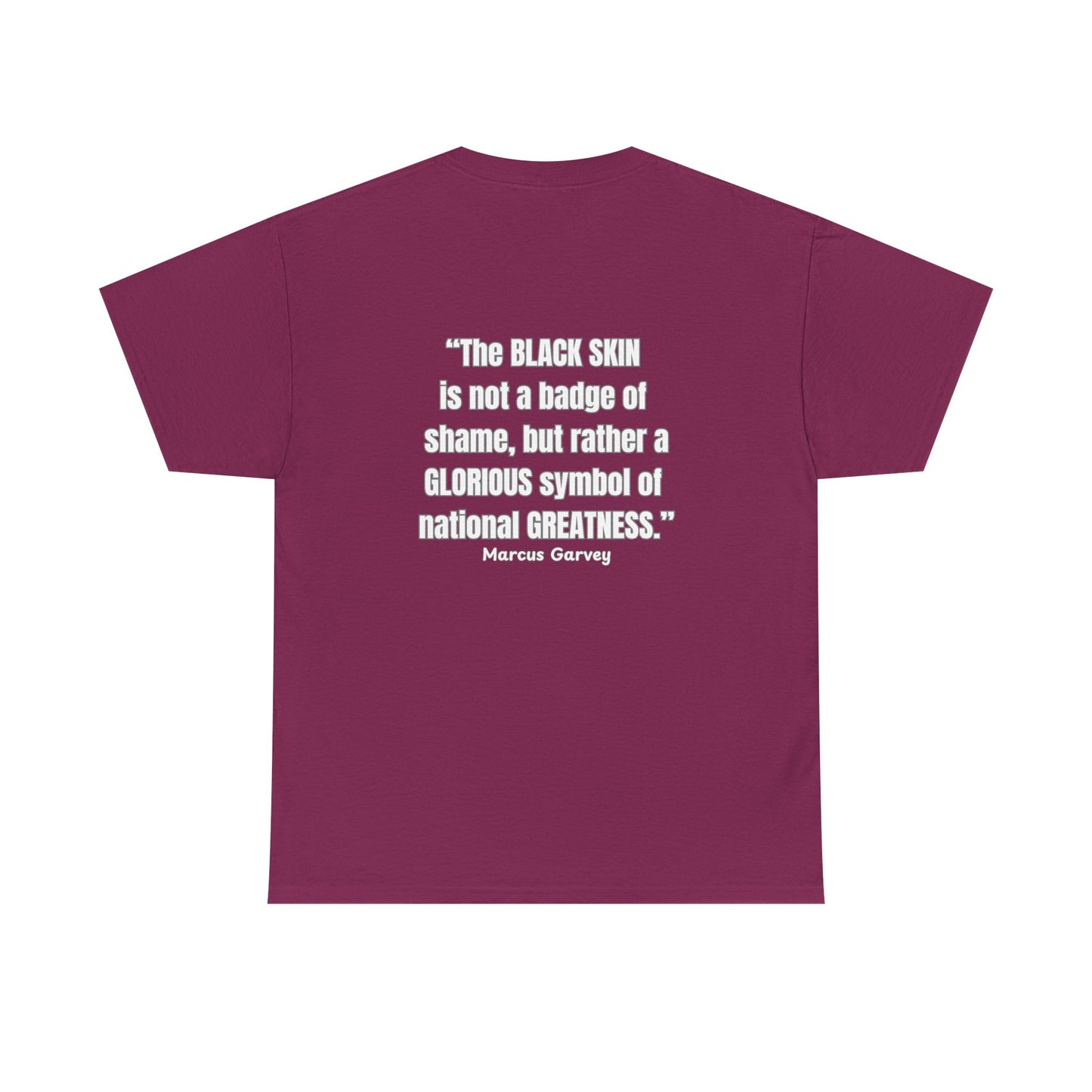 Words Have Power (Garvey) - Unisex Heavy Cotton Tee