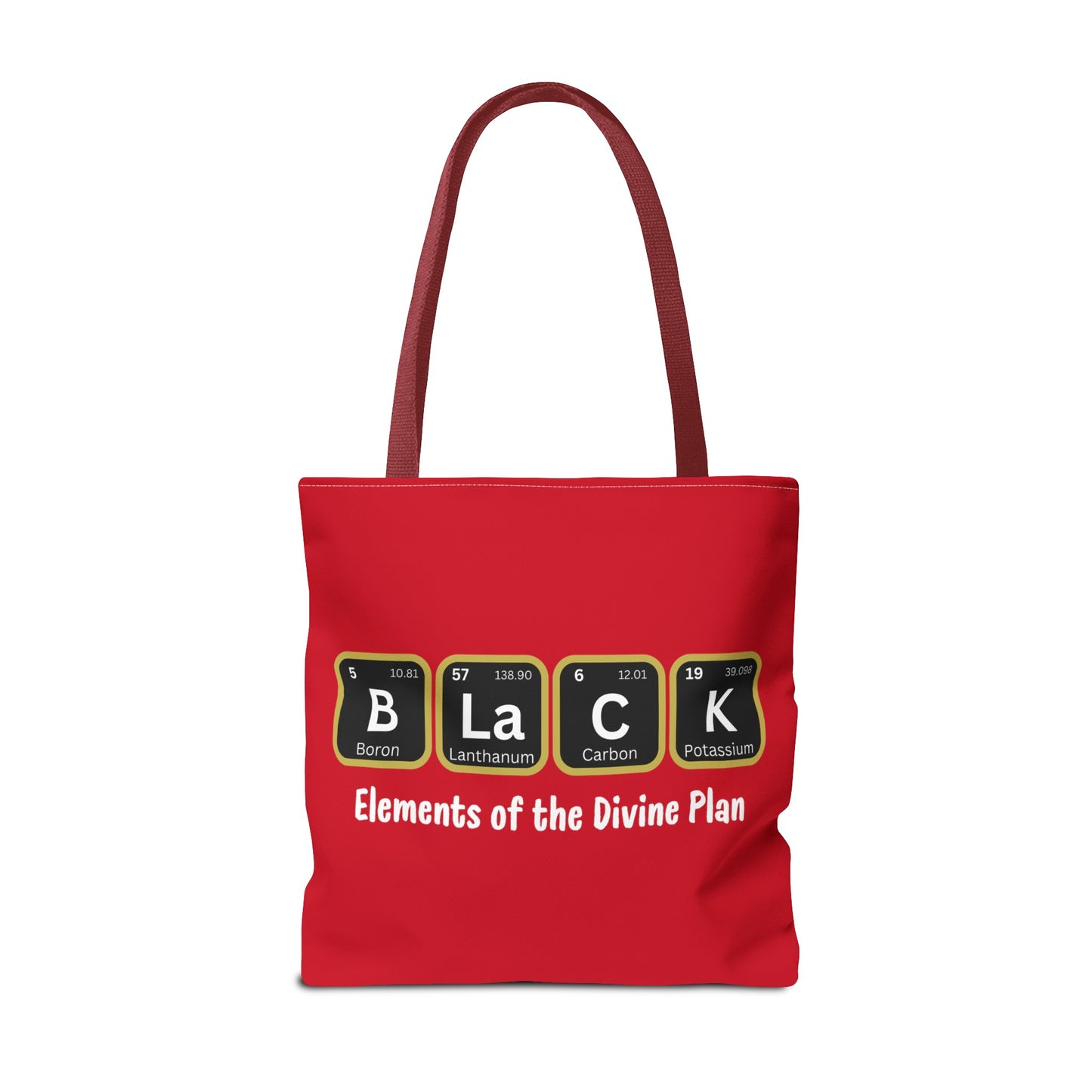 BLACK Elements Tote Bag (AOP)