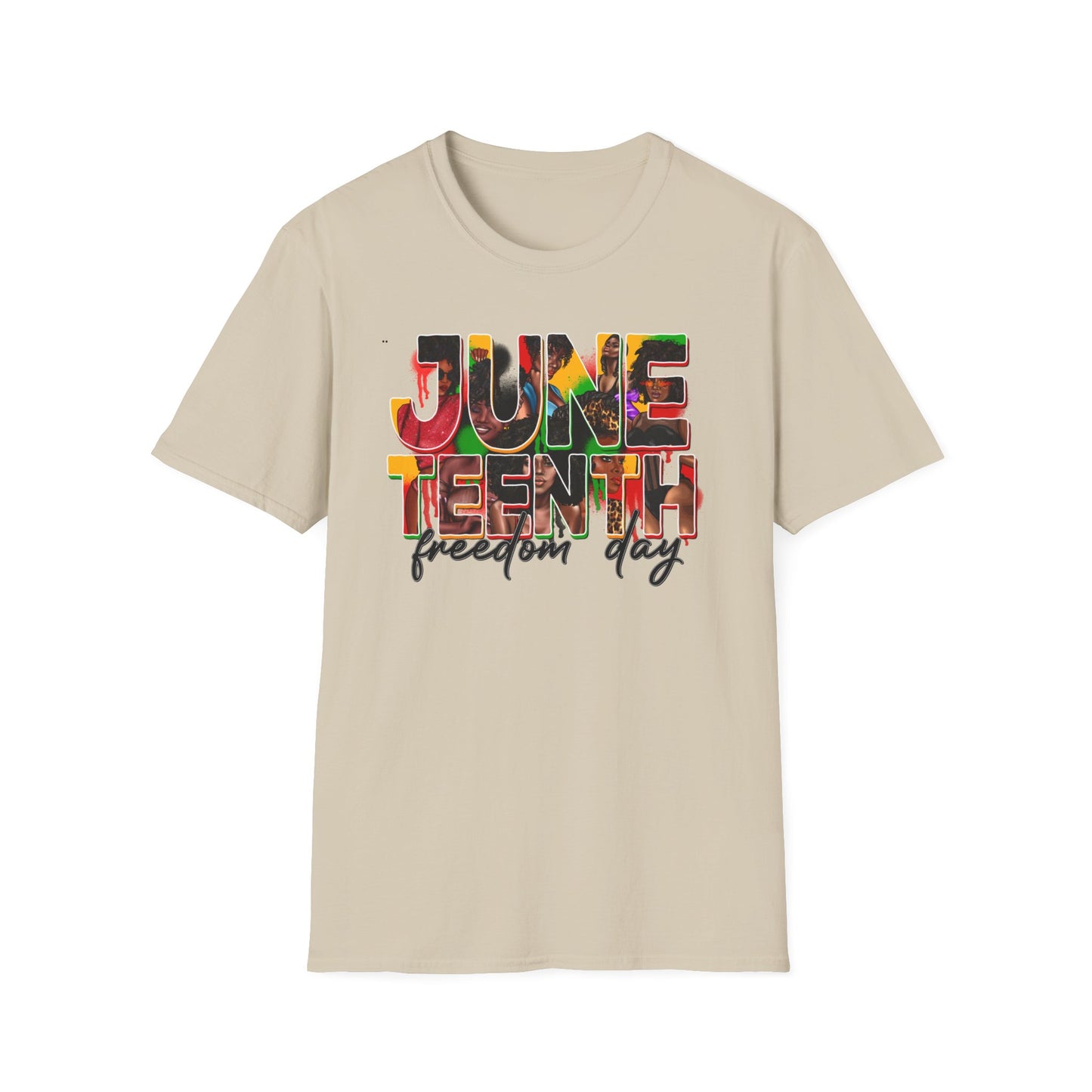 Juneteenth Freedom Day Unisex Softstyle T-Shirt