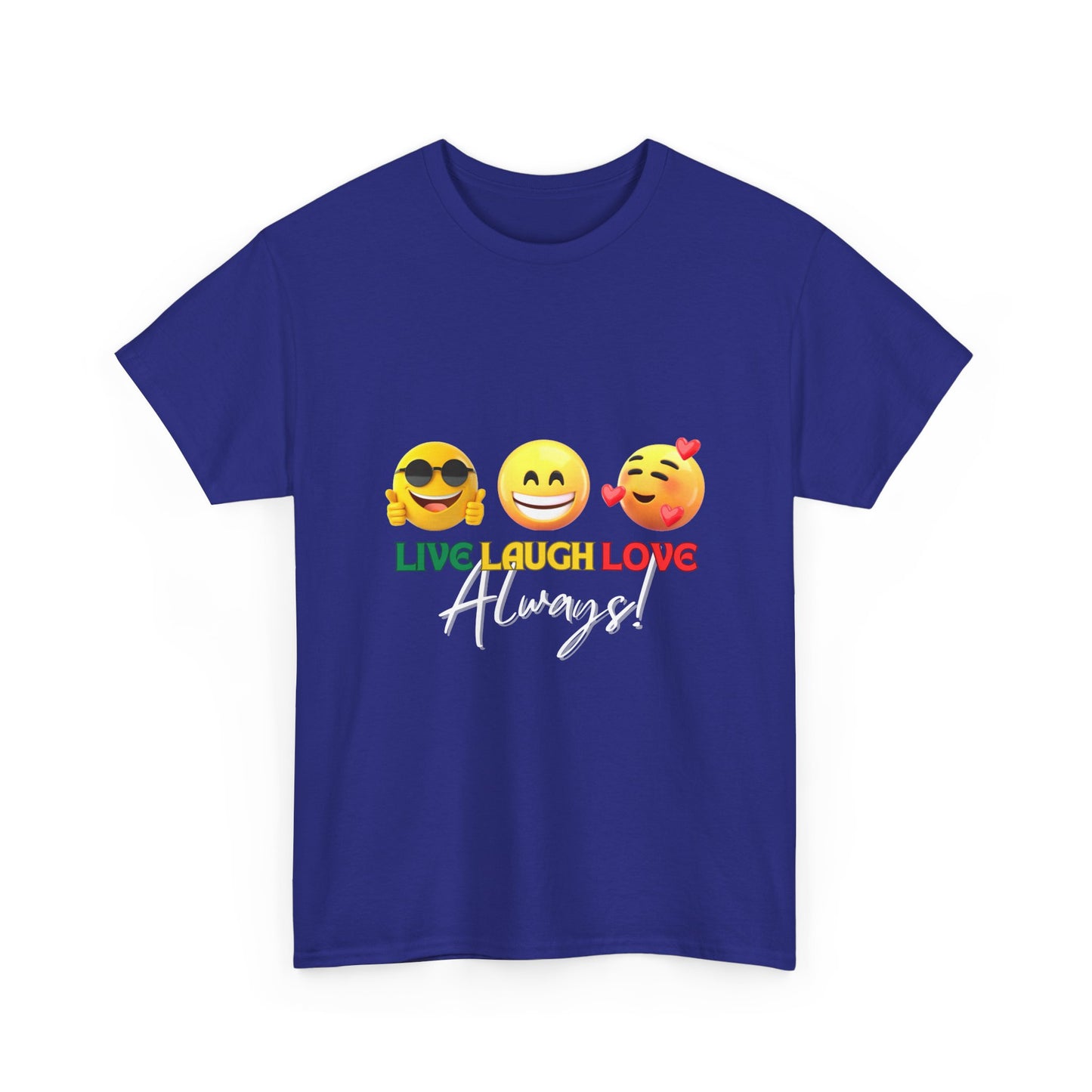 Live Laugh Love Unisex Heavy Cotton Tee