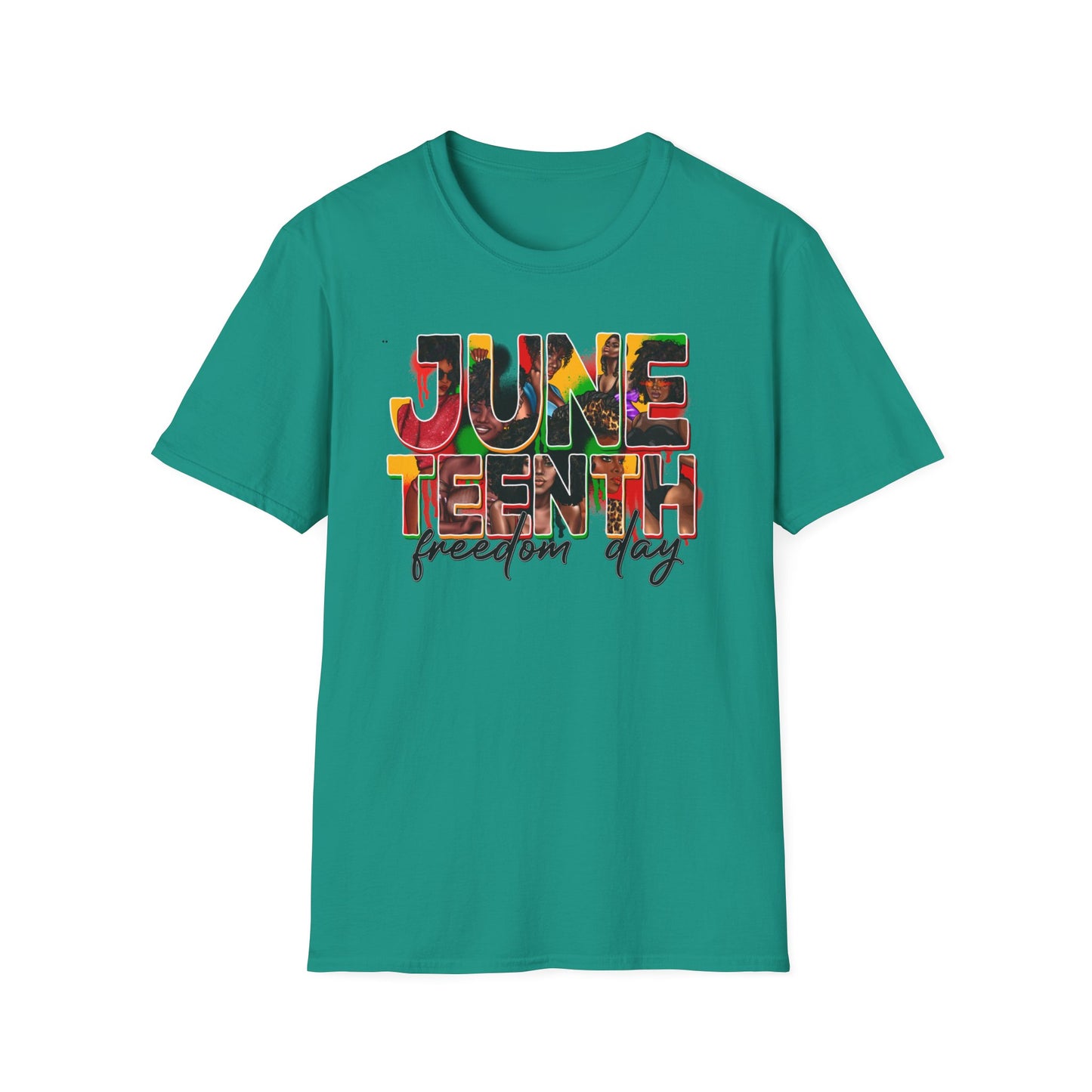 Juneteenth Freedom Day Unisex Softstyle T-Shirt