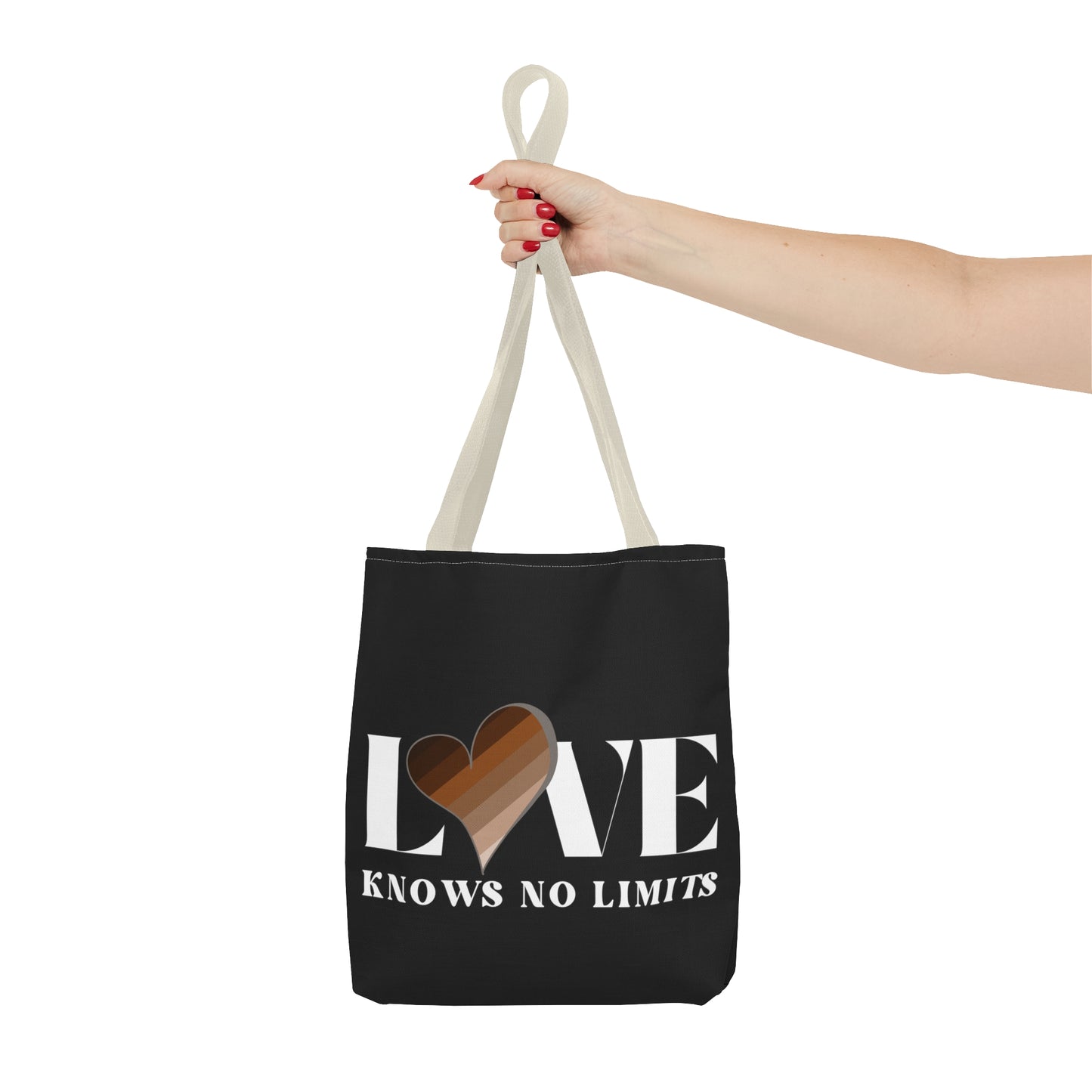 Love Knows No Limits Tote Bag (AOP)