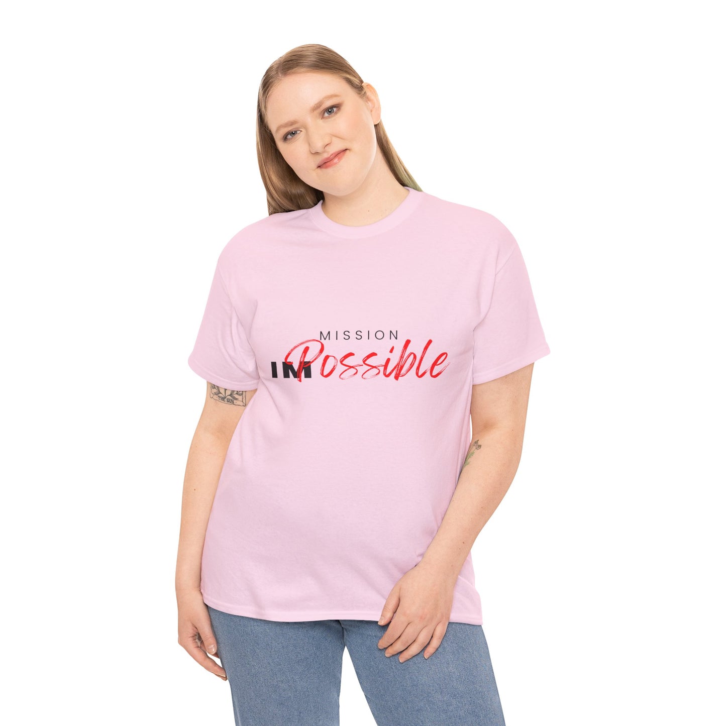 Mission IMPossible Unisex Heavy Cotton Tee