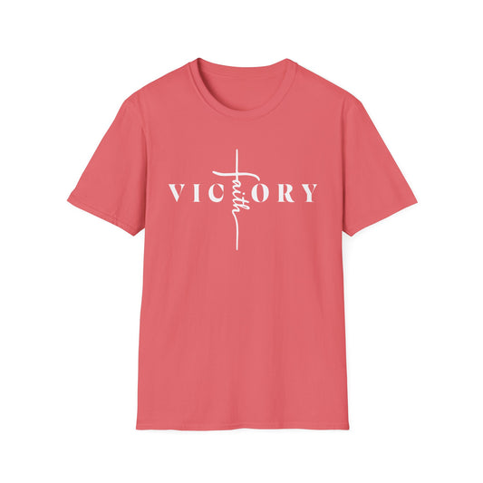 Faith & Victory Unisex Softstyle T-Shirt - Spiritual Inspirational Tee