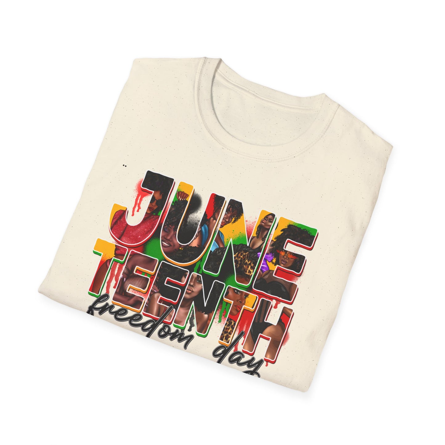 Juneteenth Freedom Day Unisex Softstyle T-Shirt