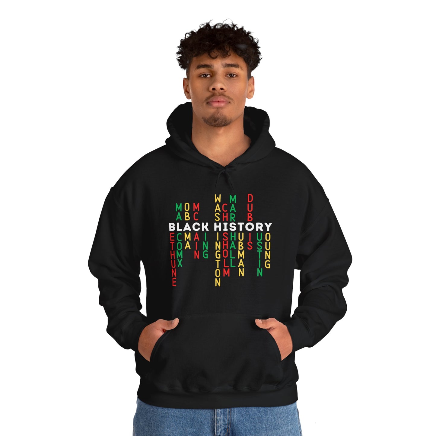 Black History Legends Unisex Heavy Blend™ Hooded Sweatshirt