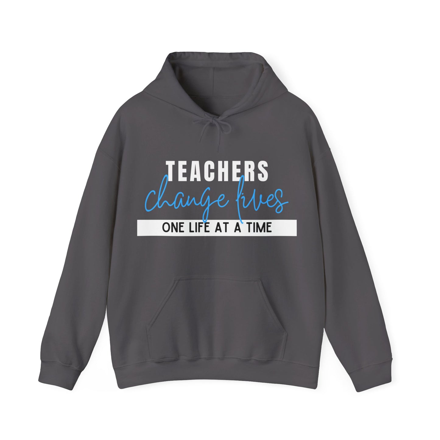 Teachers Change Lives Unisex Heavy Blend™ Hooded Sweatshirt