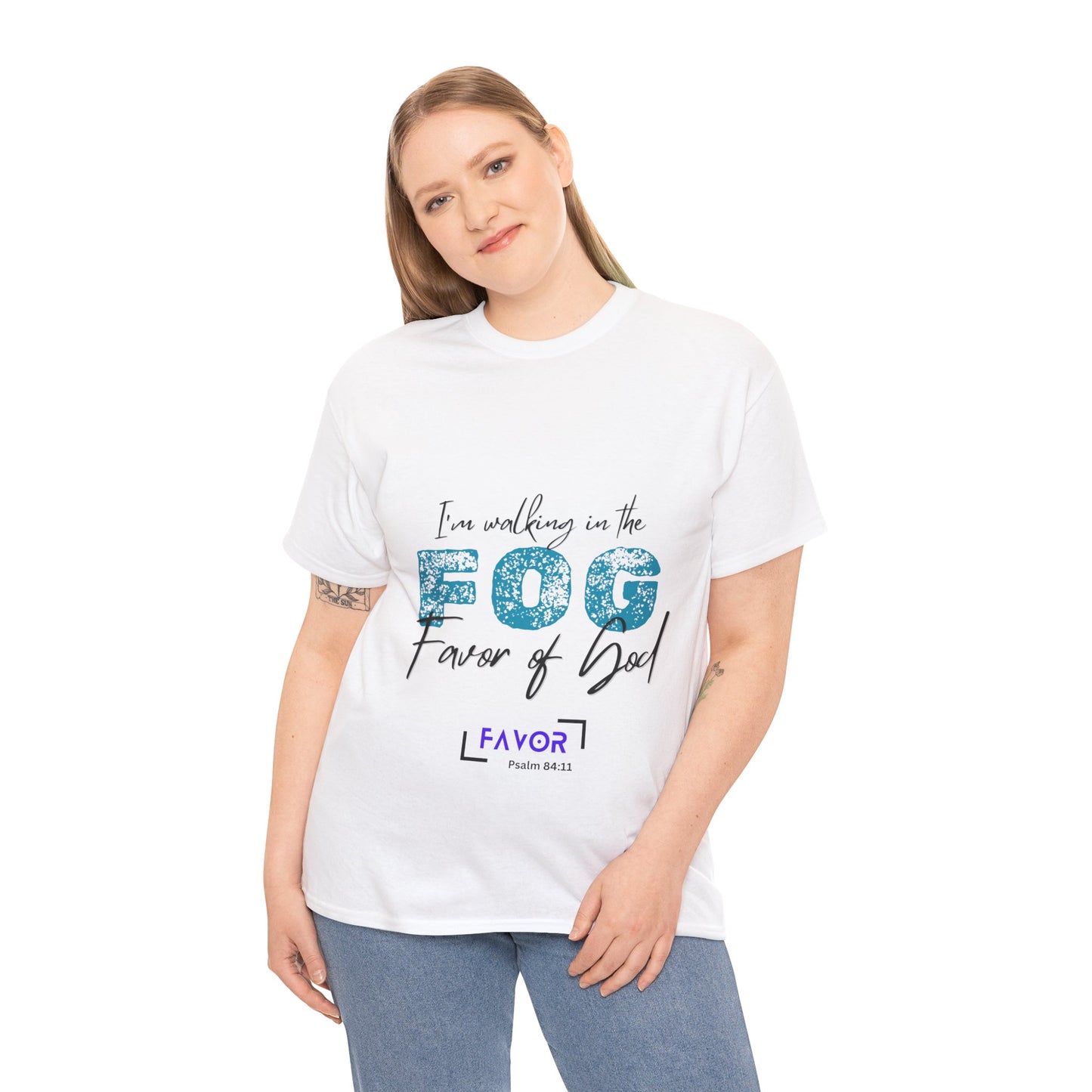 Walking the FOG Unisex Heavy Cotton Tee