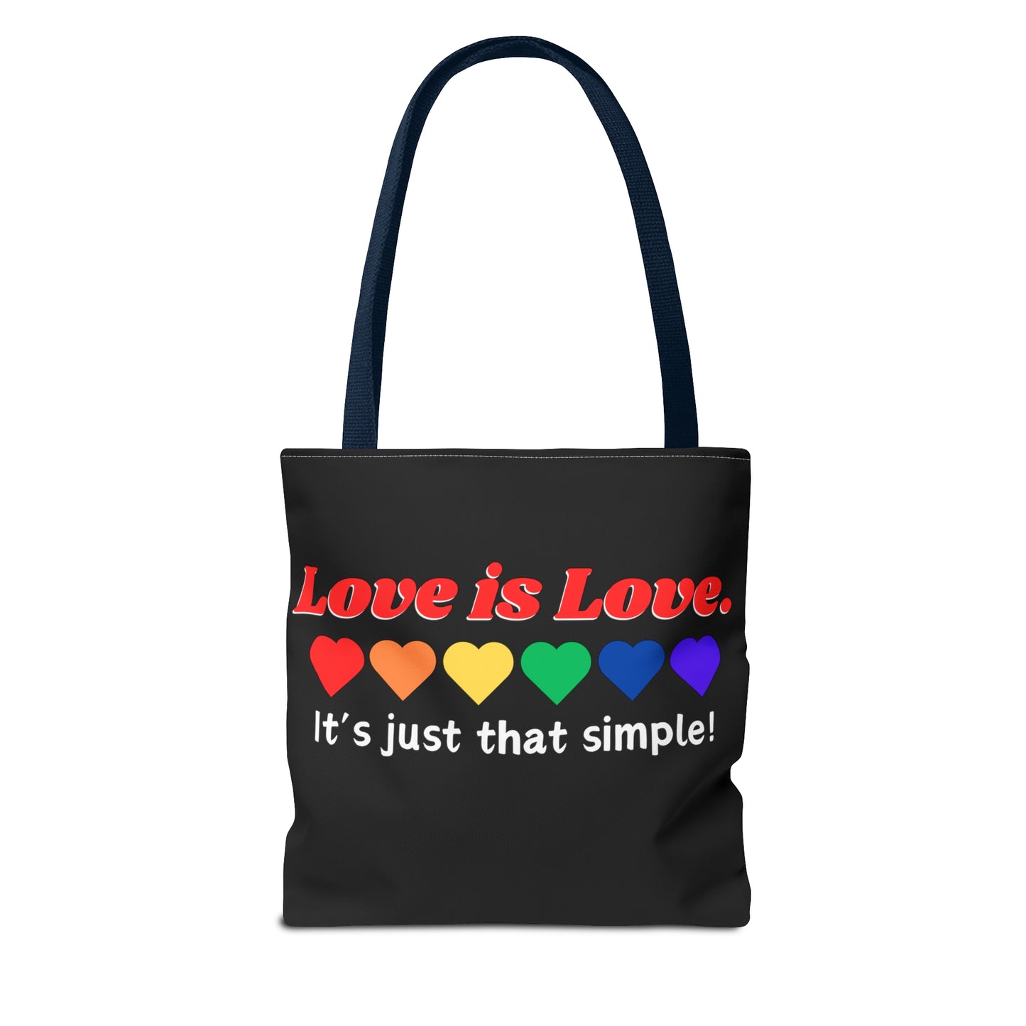 Love is Love Tote Bag (AOP)