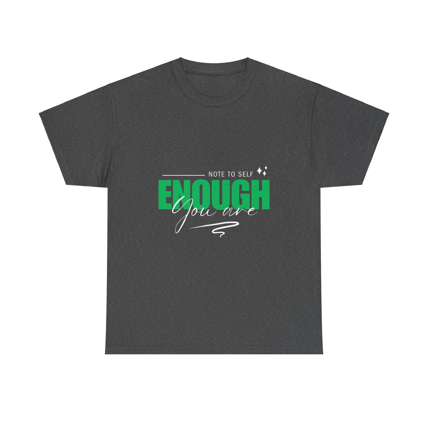 Enough Unisex Heavy Cotton Tee