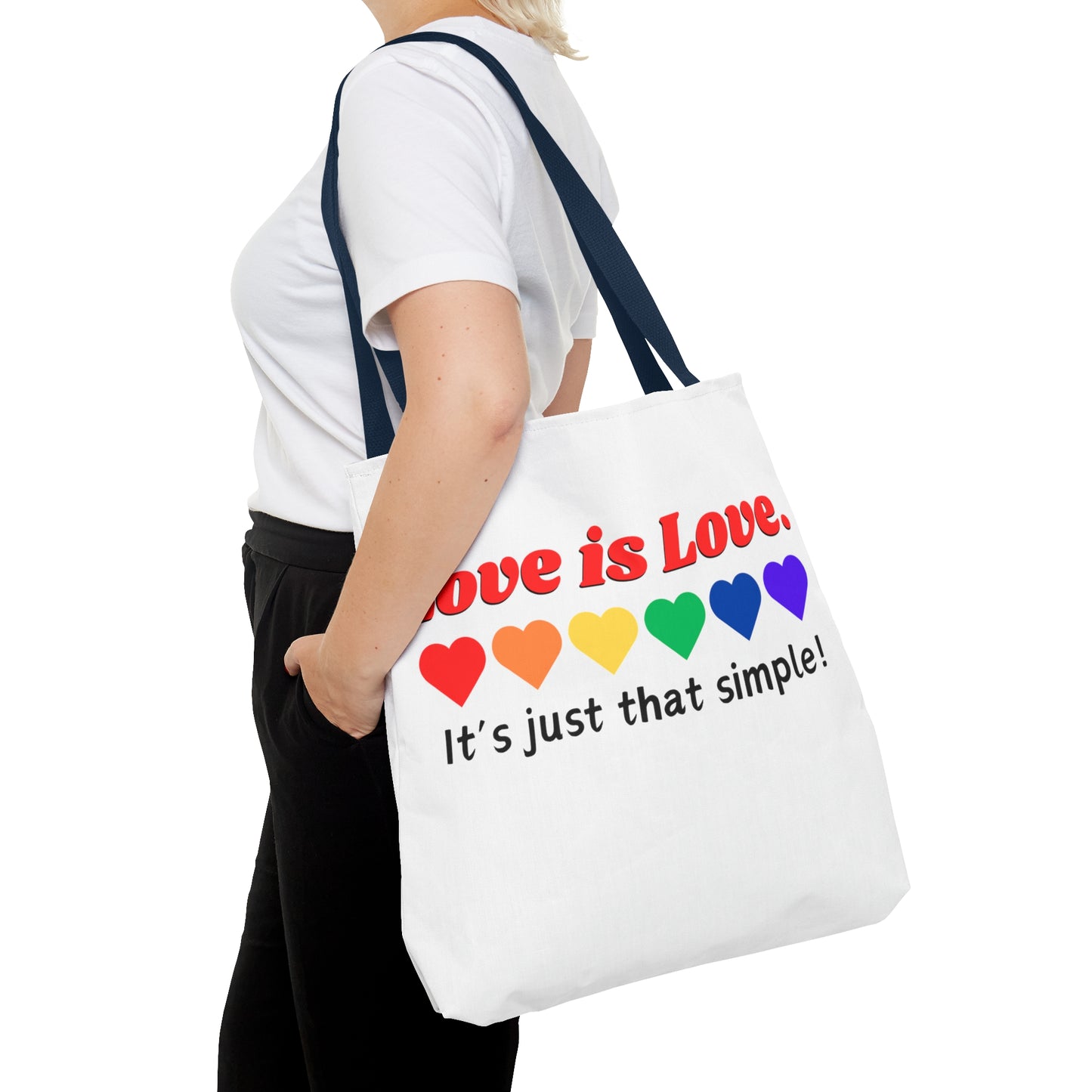 Love is Love Tote Bag (AOP)