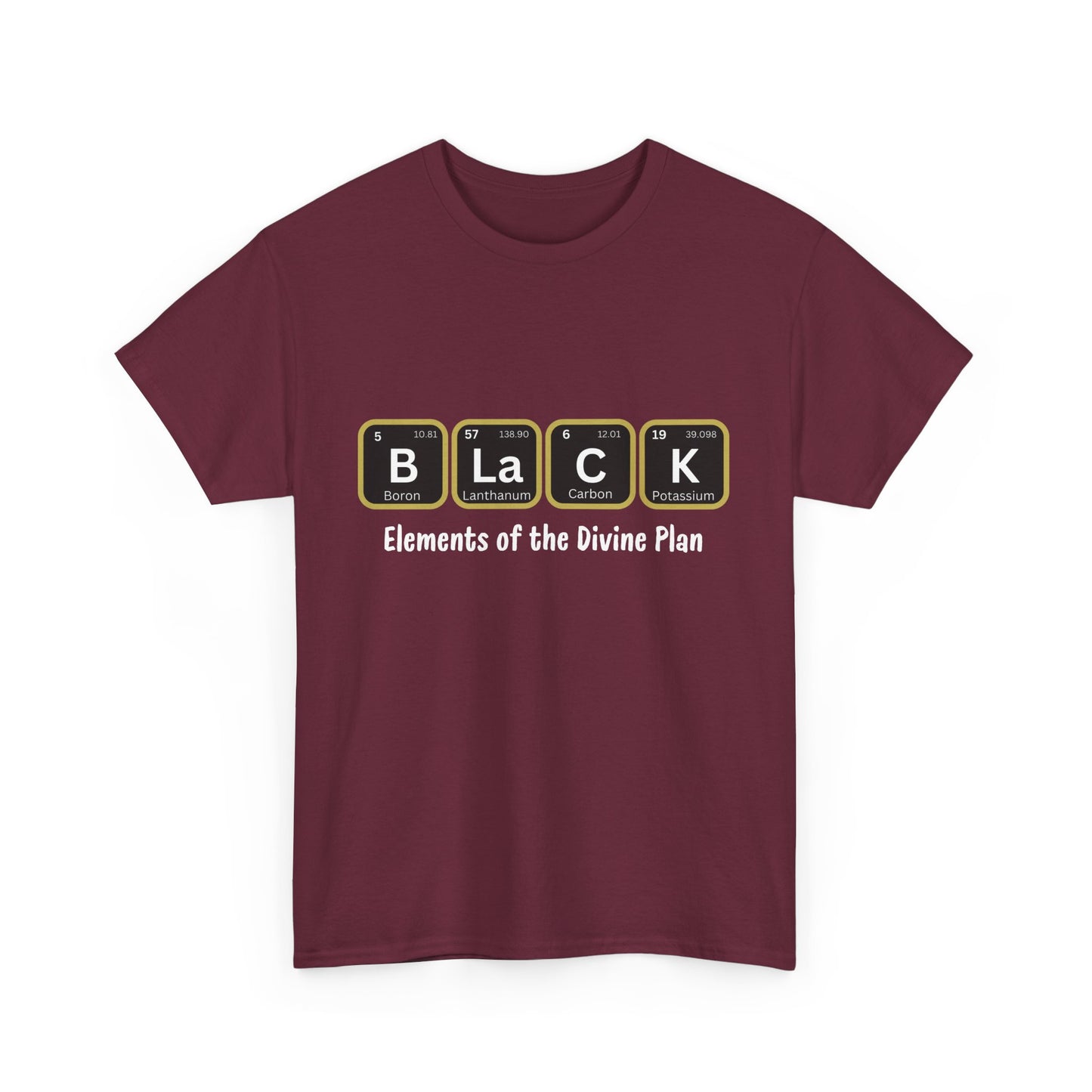BLACK Element Unisex Heavy Cotton Tee