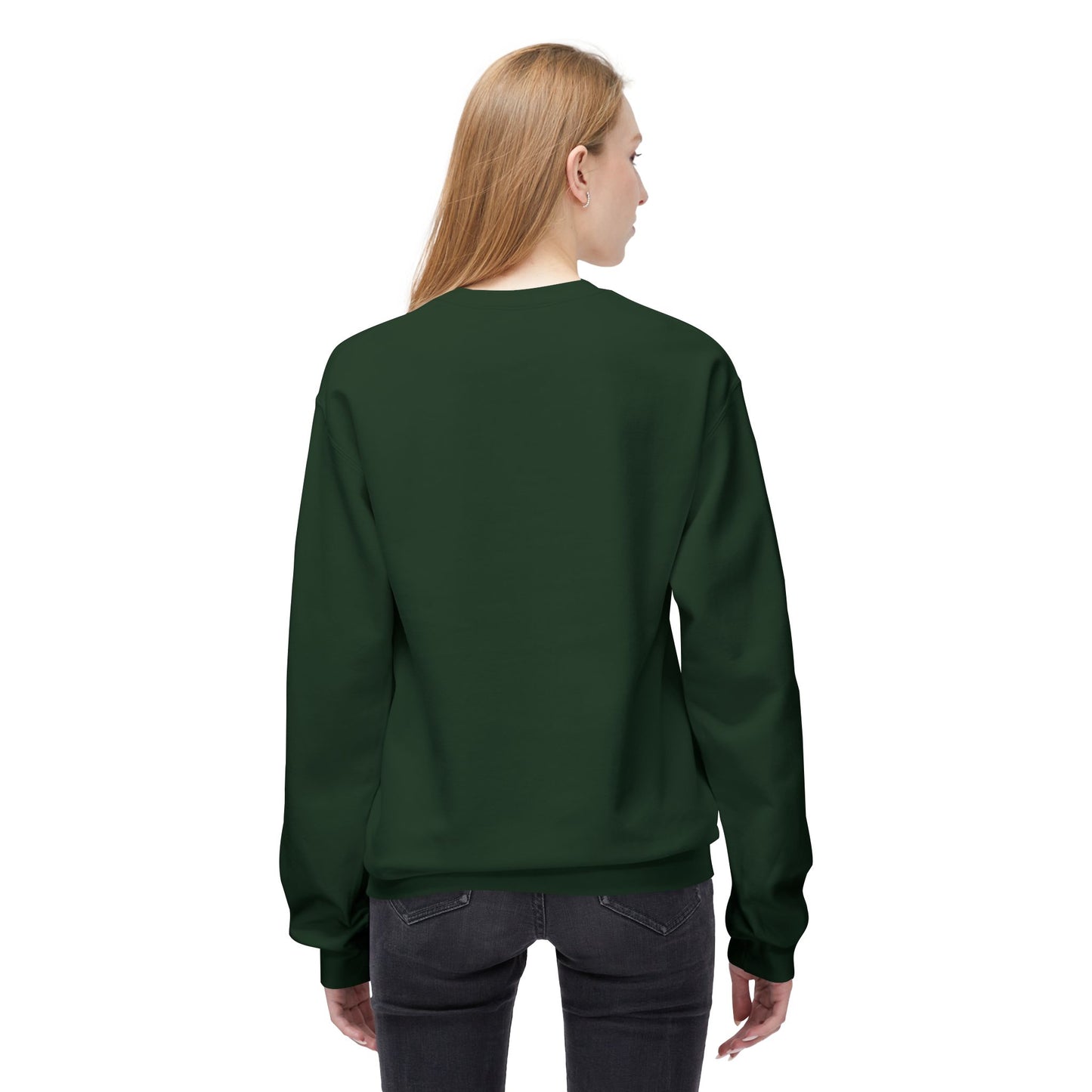 Inspirational History Quote Crewneck Sweatshirt - Unisex Midweight Fleece