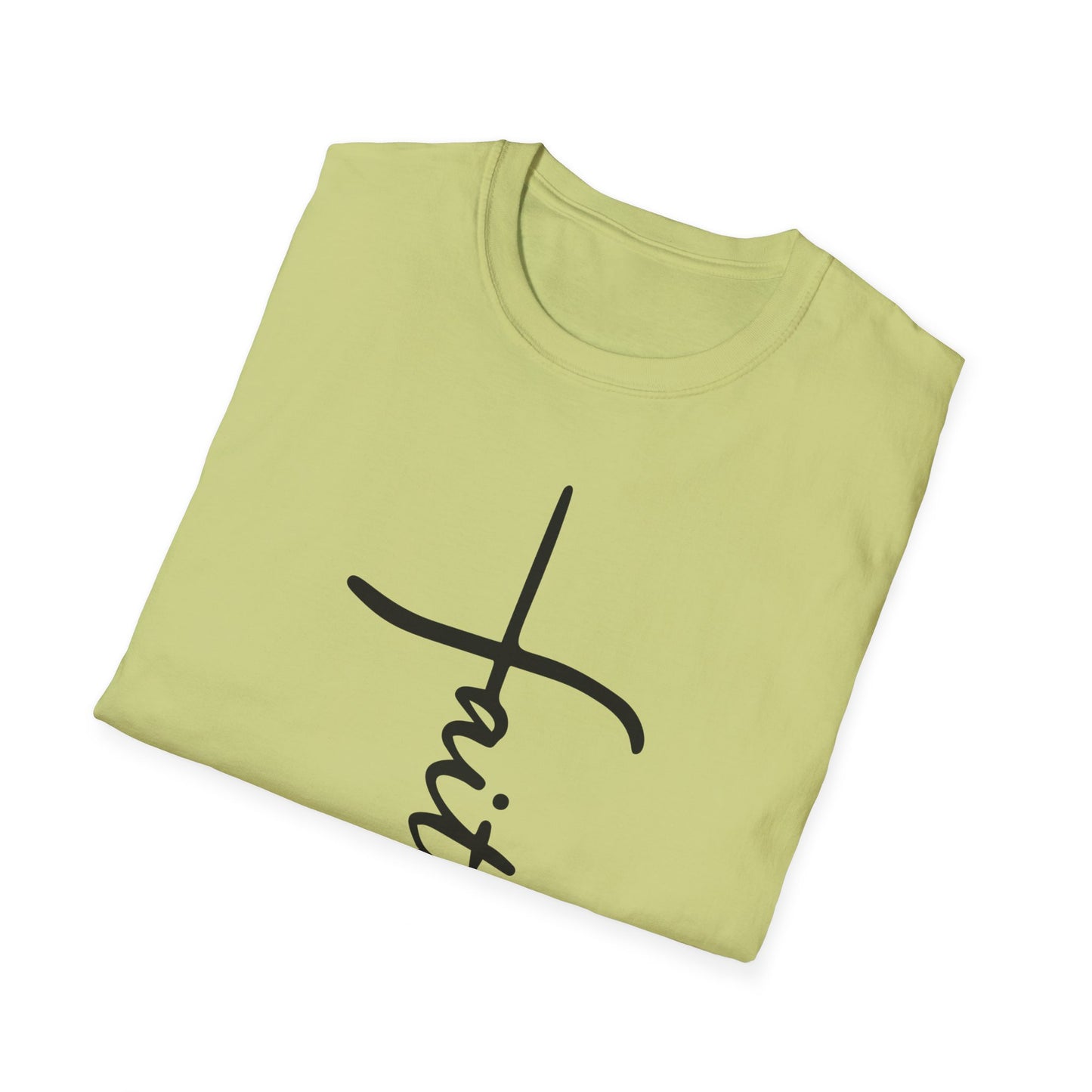 Faith Cross Unisex Softstyle T-Shirt