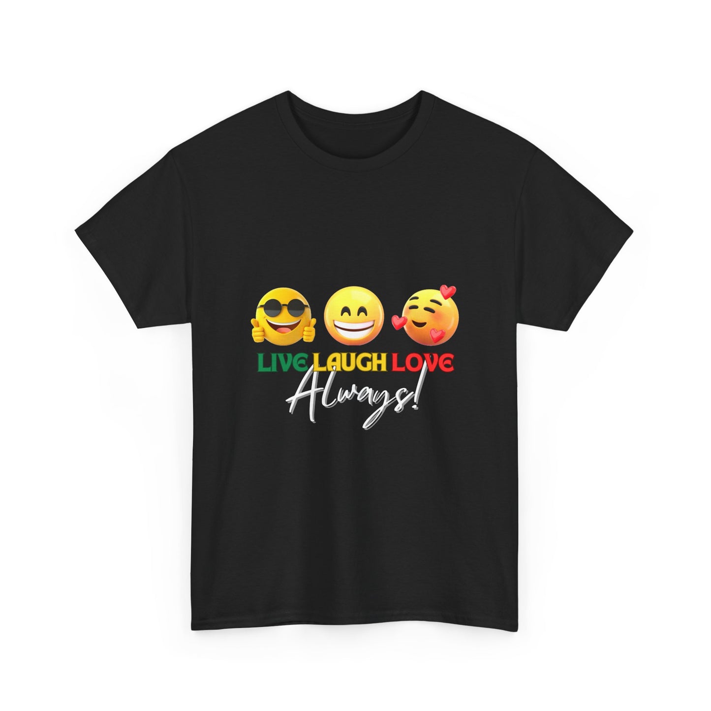 Live Laugh Love Unisex Heavy Cotton Tee