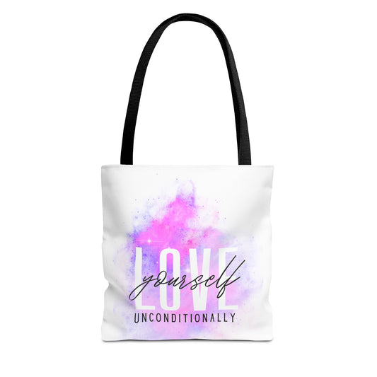 Love Unconditionally Tote Bag (AOP)