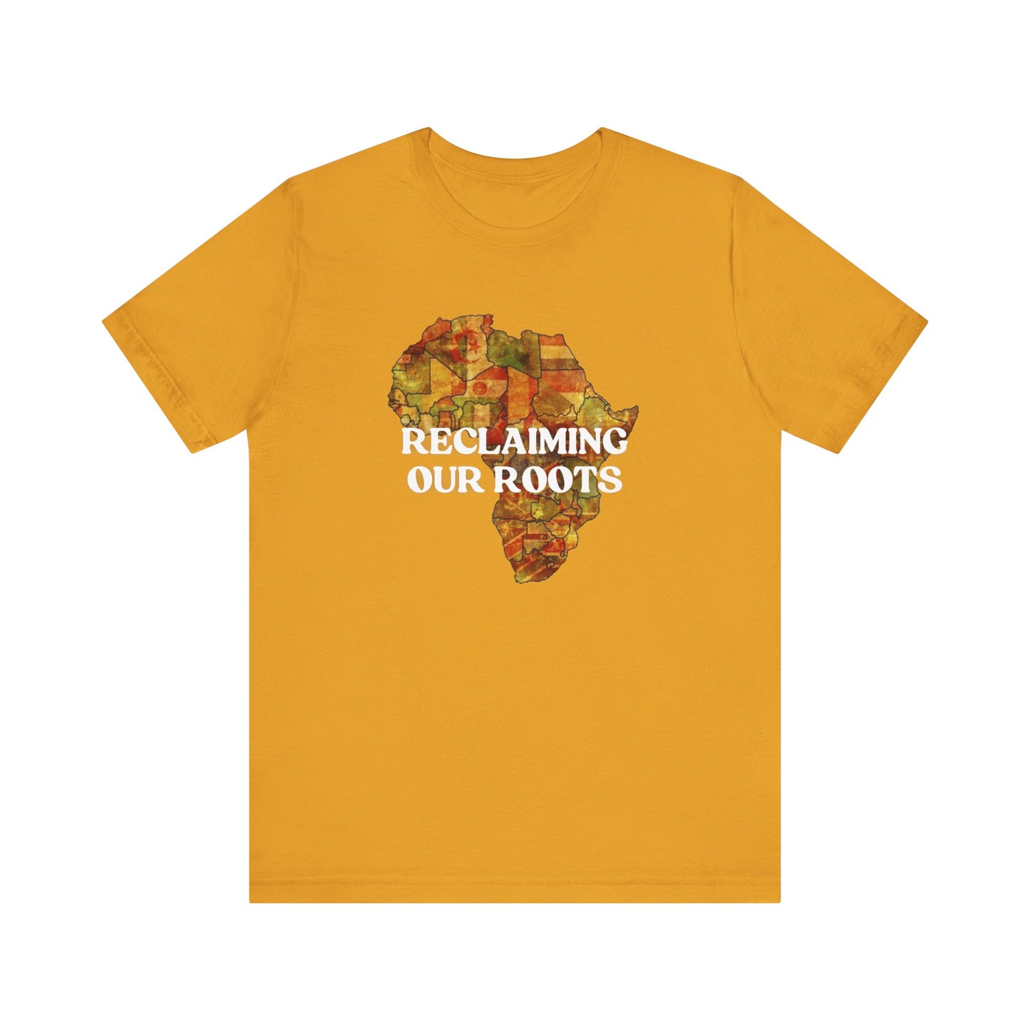 Reclaiming Our Roots Unisex Jersey Tee - African Pride T-Shirt