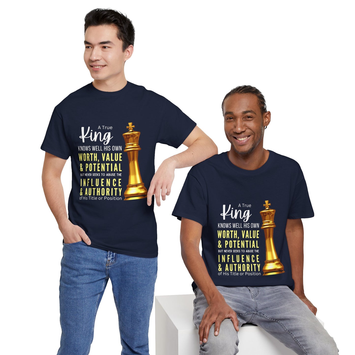 True King Unisex Heavy Cotton Tee