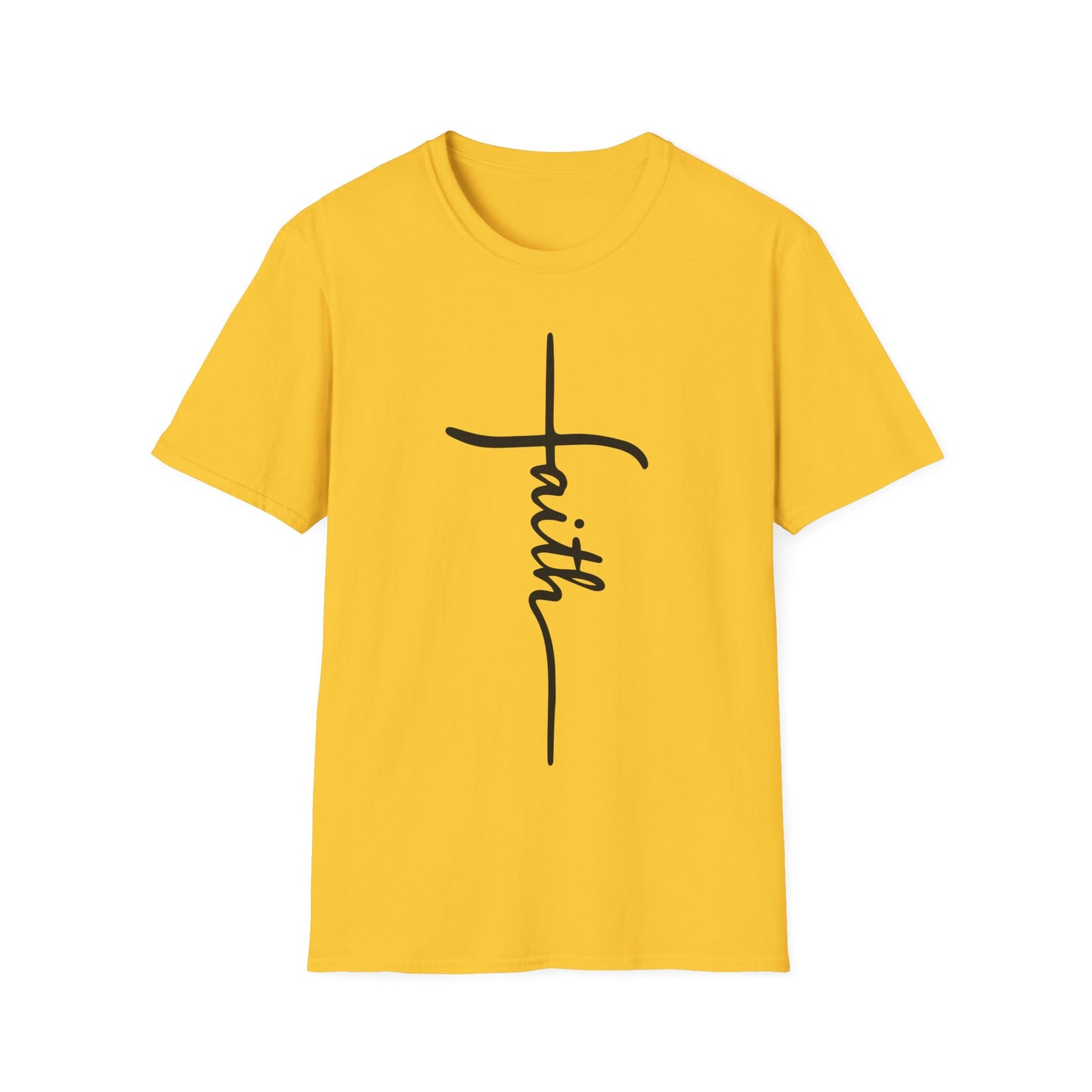 Faith Cross Unisex Softstyle T-Shirt