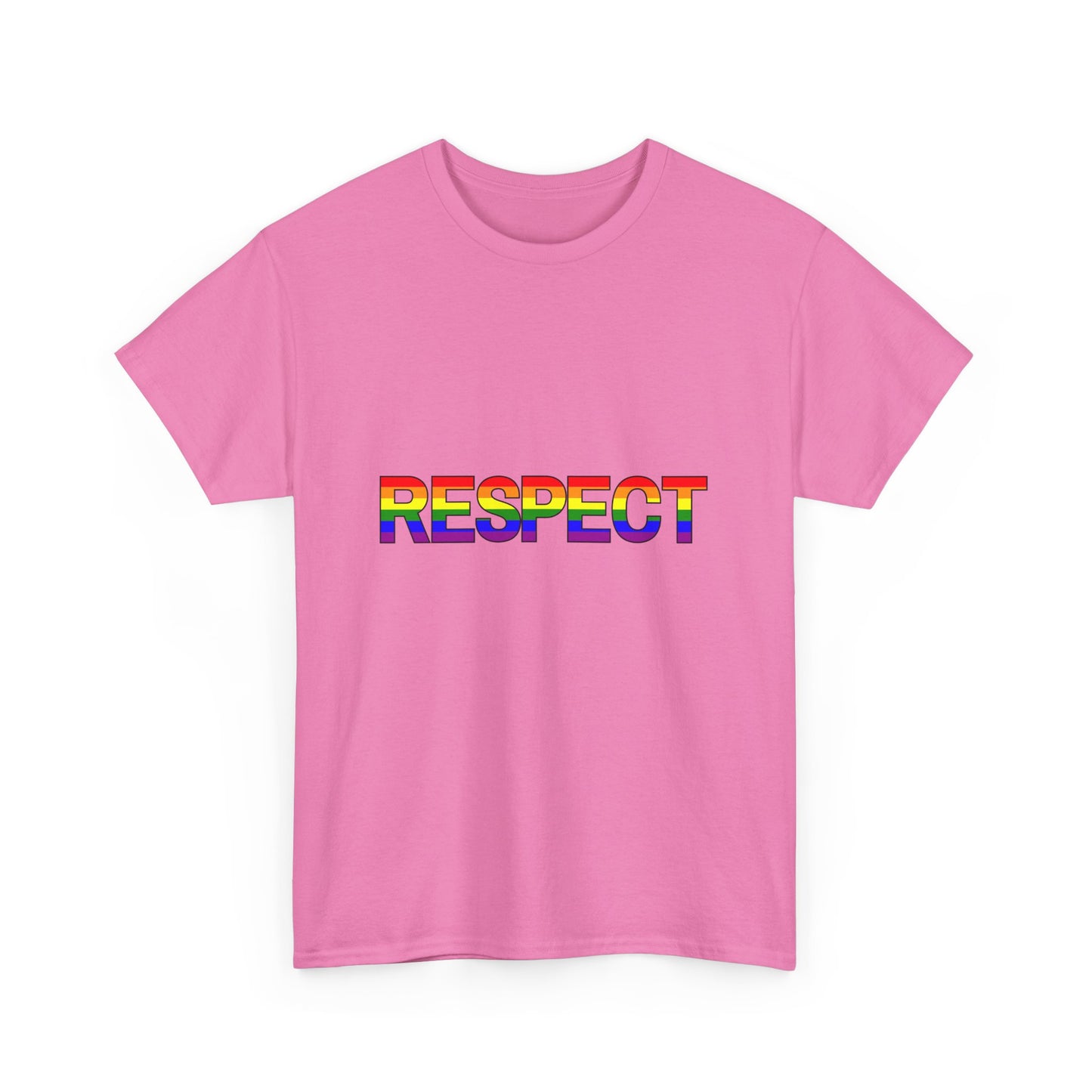 LGBTQ+ Respect Unisex Heavy Cotton Tee - Pride Apparel