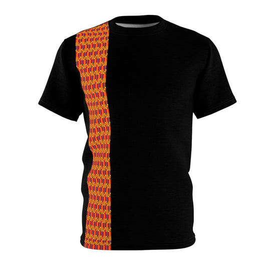 Kente print Unisex Cut & Sew Tee (AOP)