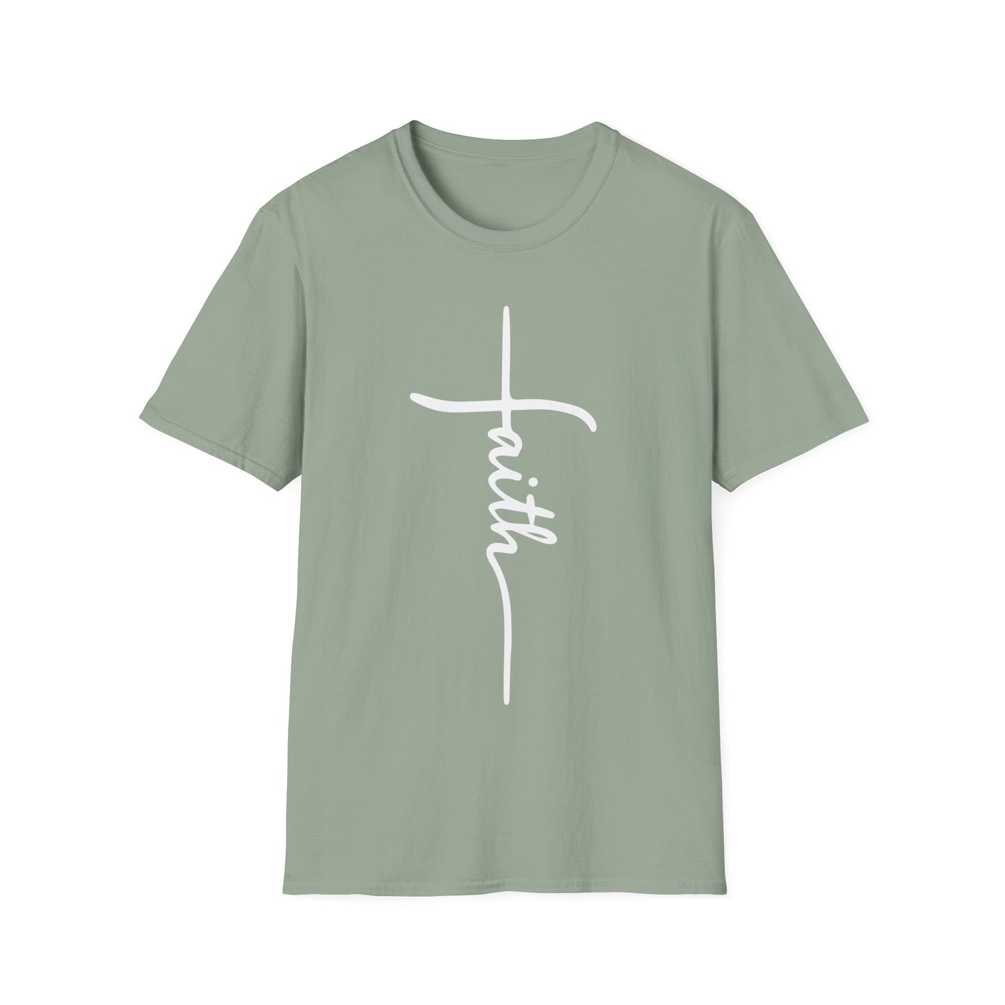 Faith Cross Unisex Softstyle T-Shirt
