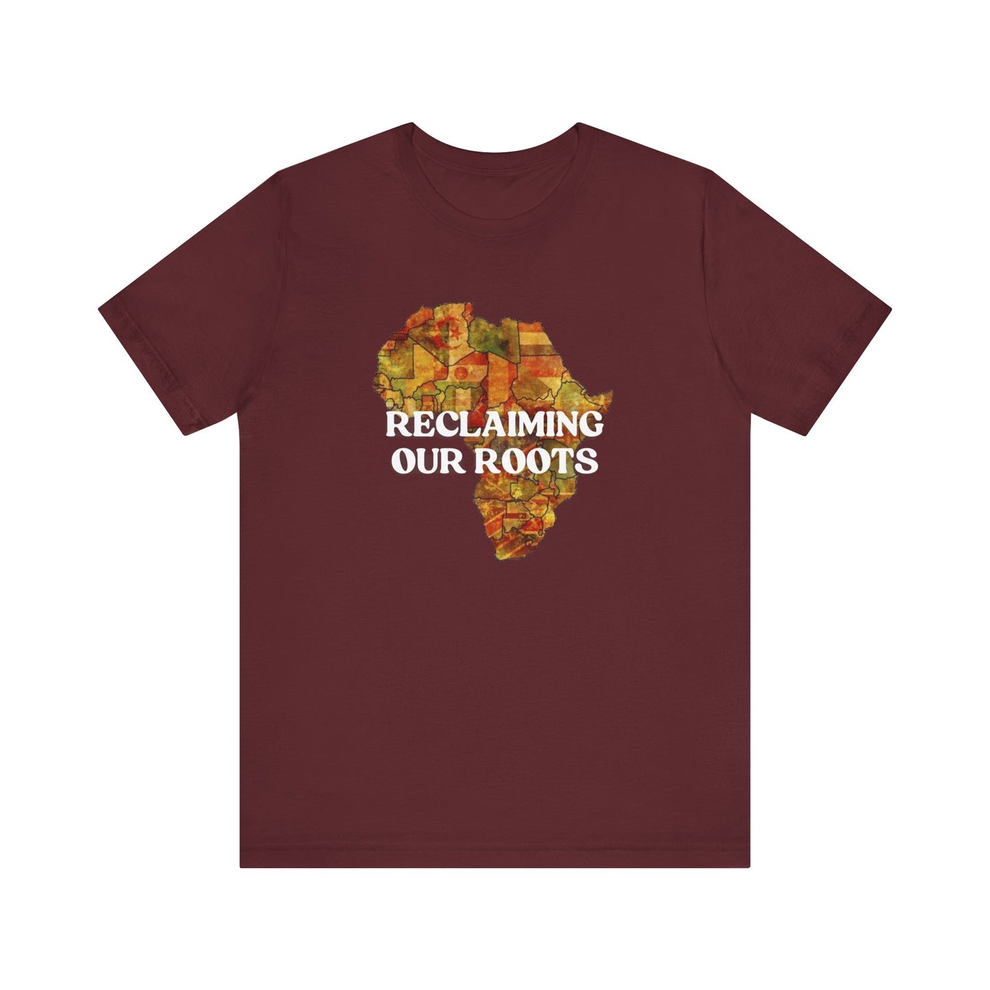Reclaiming Our Roots Unisex Jersey Tee - African Pride T-Shirt