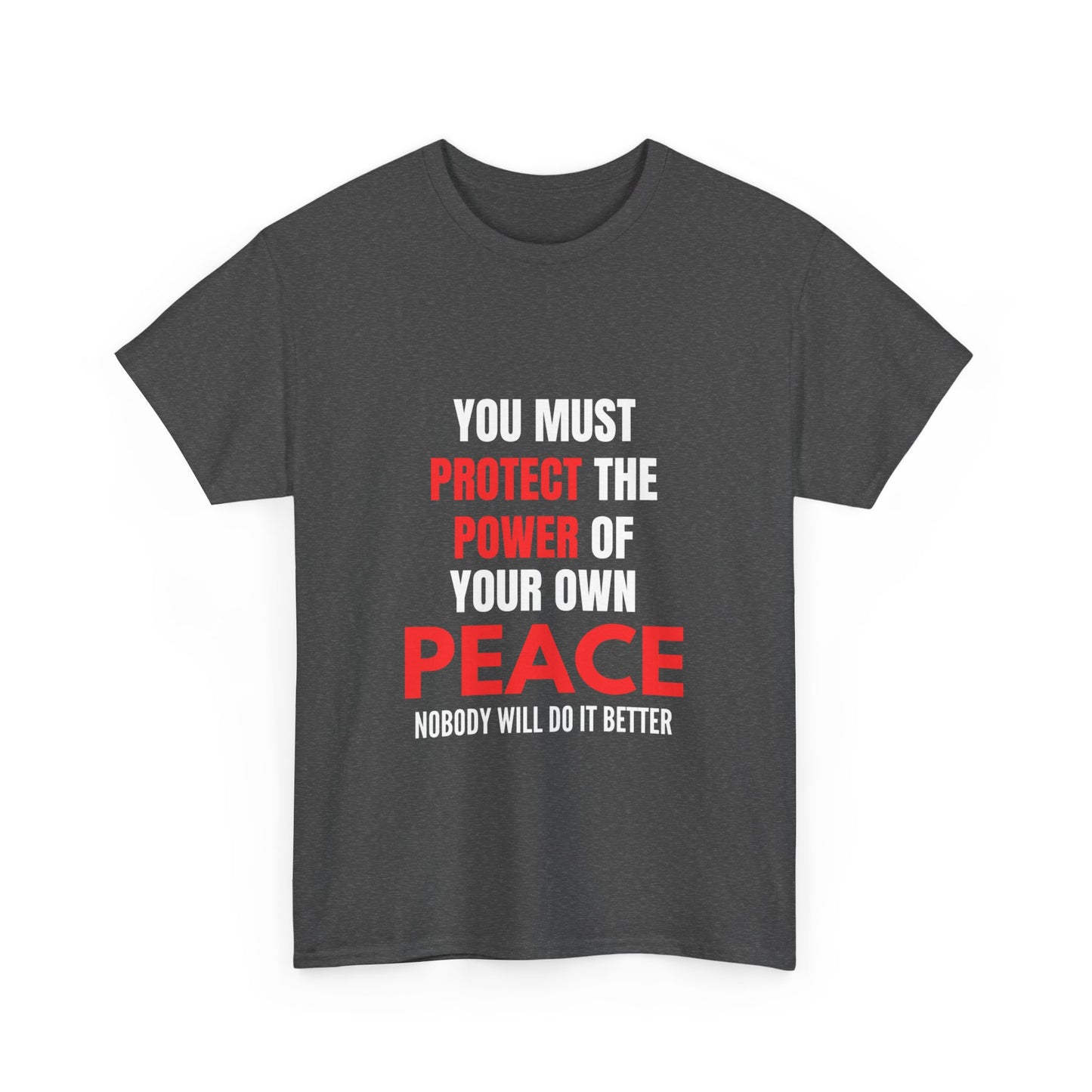 Protect Your Peace Unisex Heavy Cotton Tee