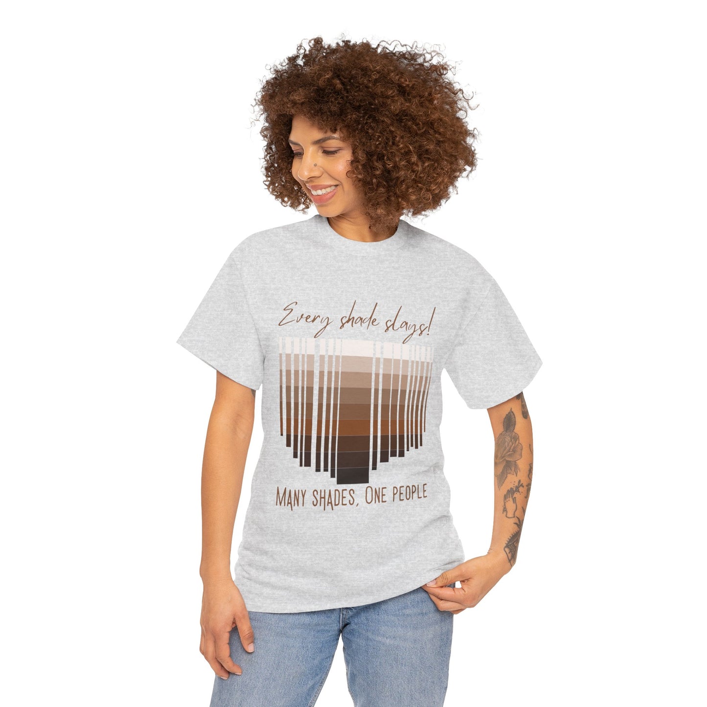 Every Shade Slays Unisex Heavy Cotton Tee