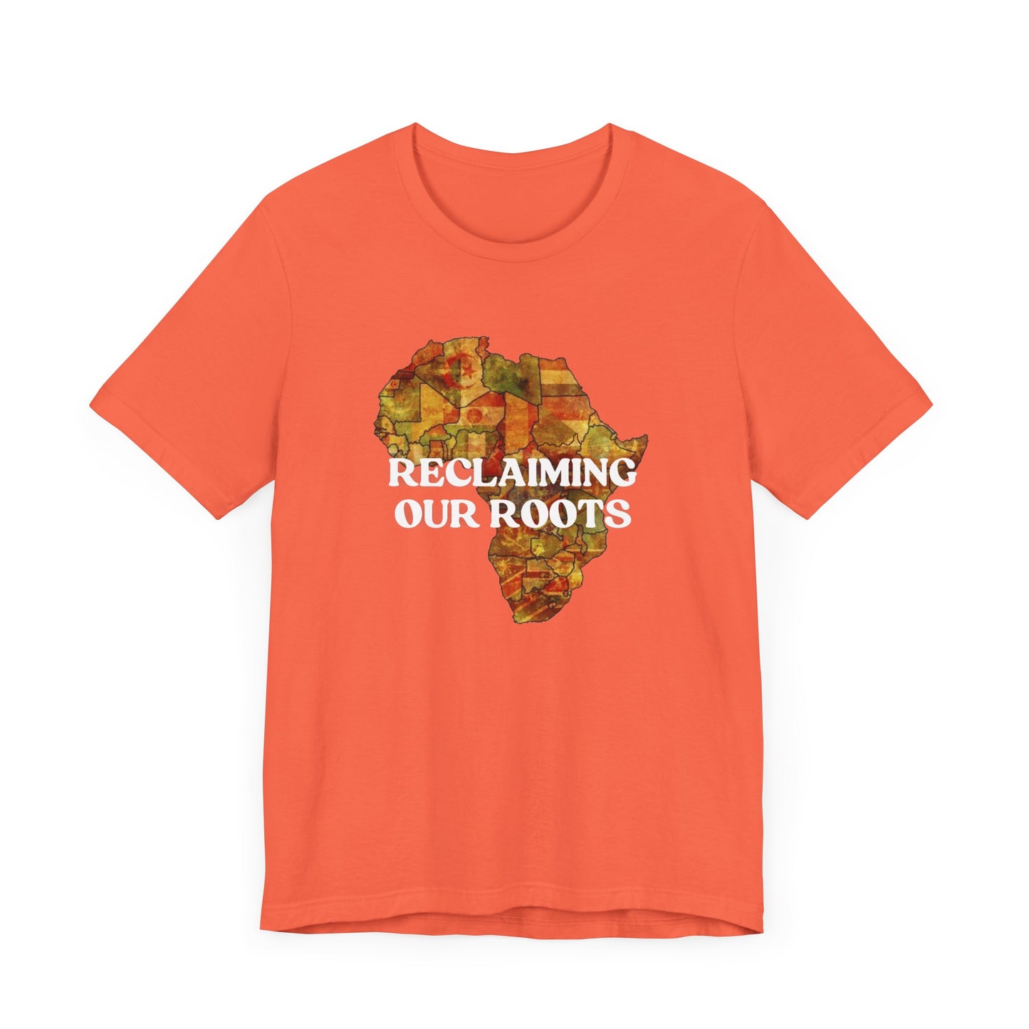 Reclaiming Our Roots Unisex Jersey Tee - African Pride T-Shirt