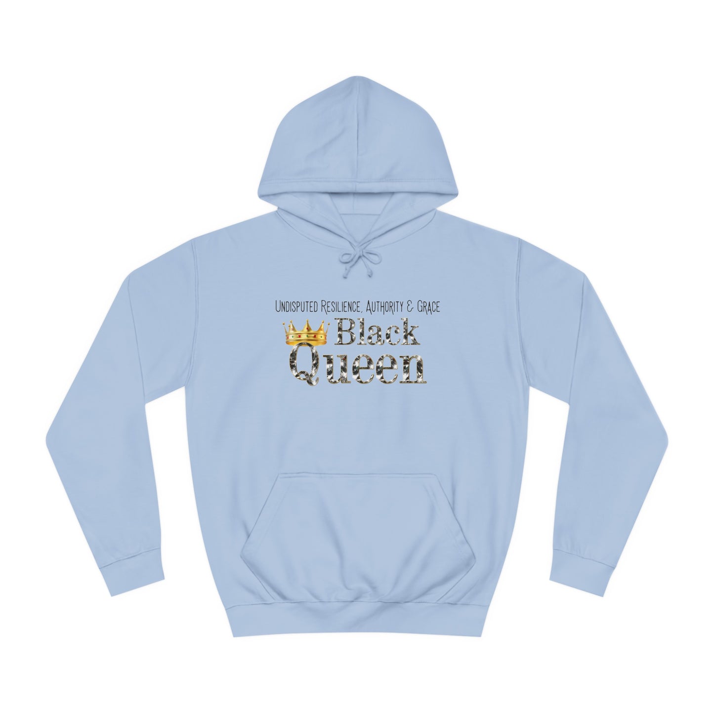 Black Queen Unisex College Hoodie