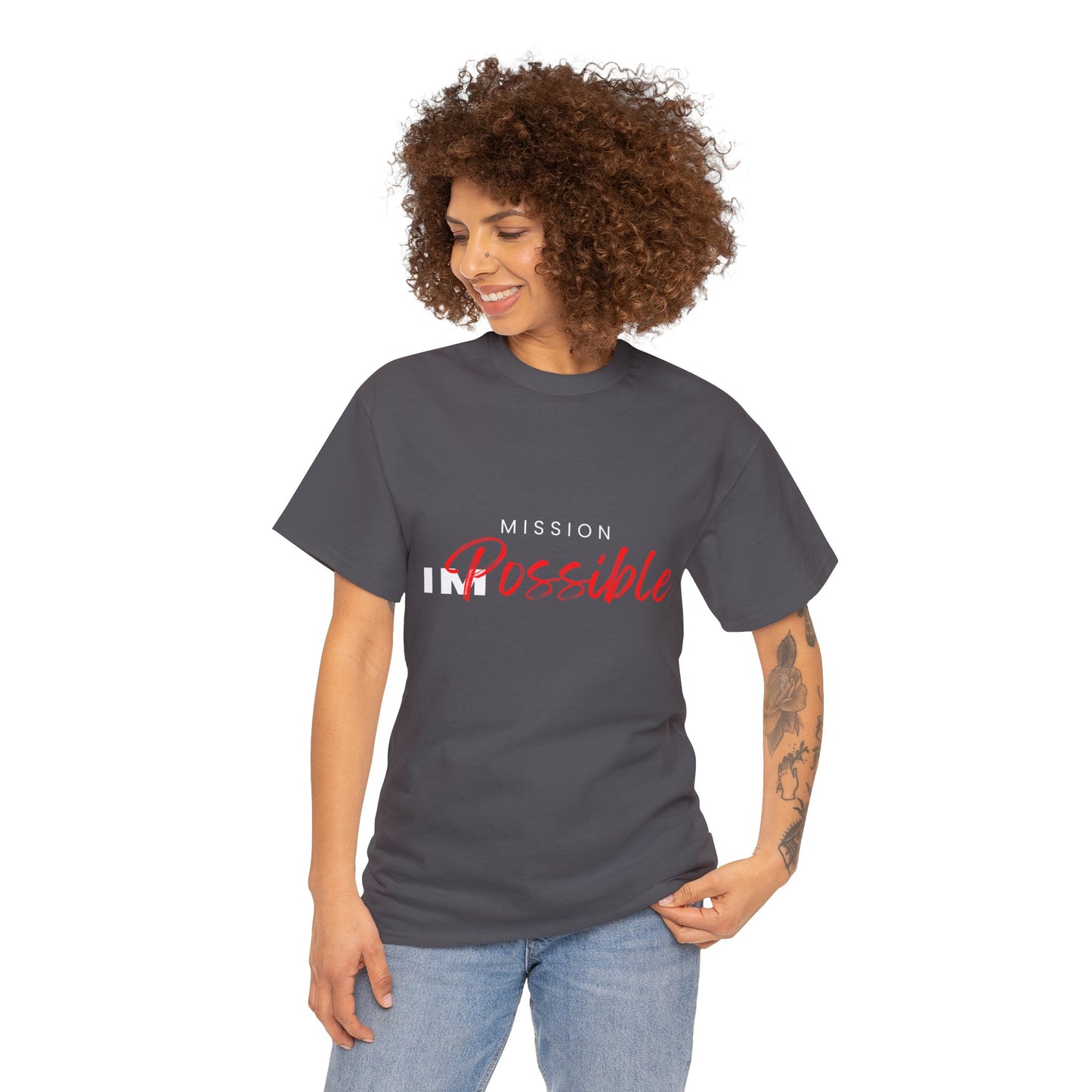 Mission IMPossible Unisex Heavy Cotton Tee